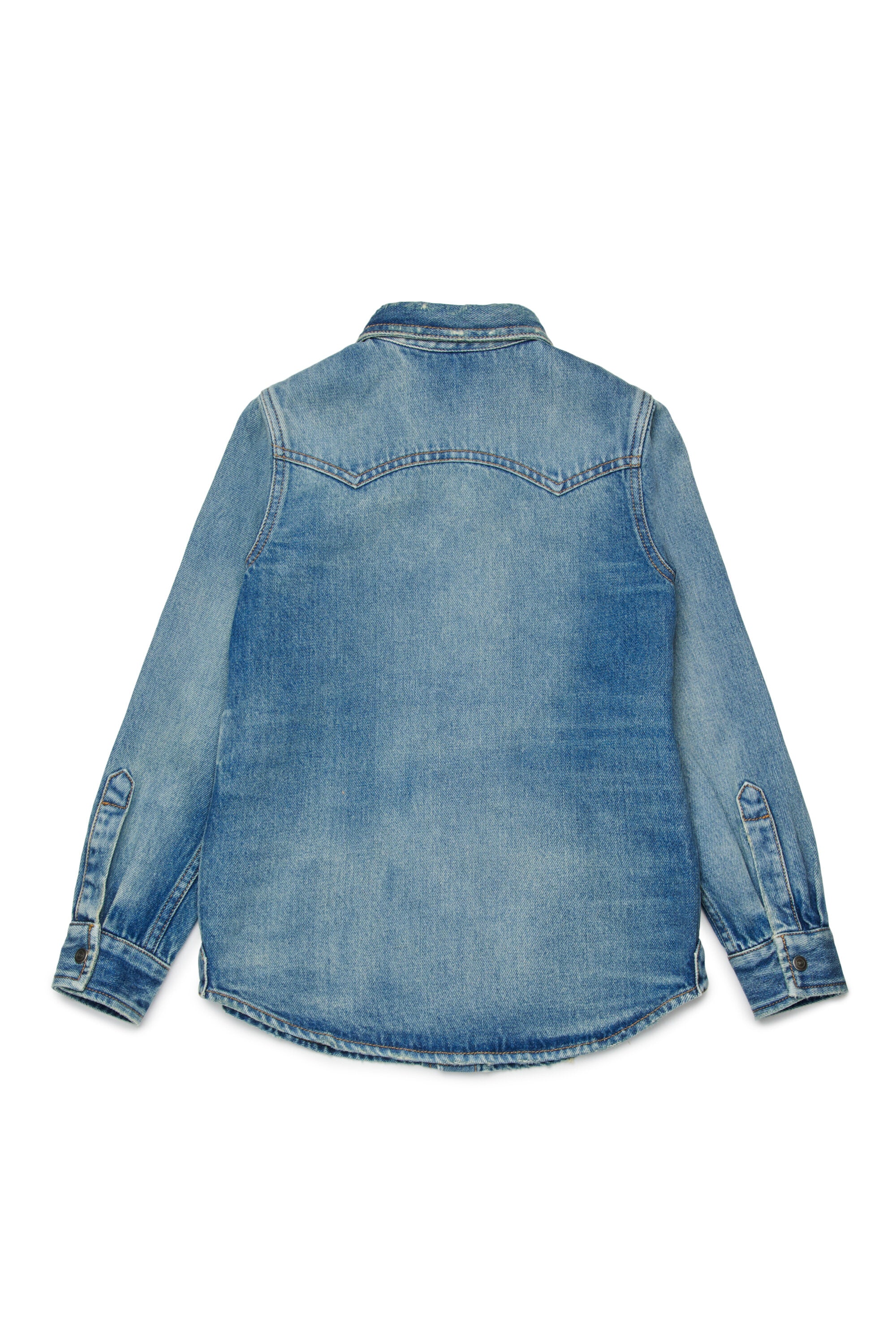 Chemise en denim à manches longues