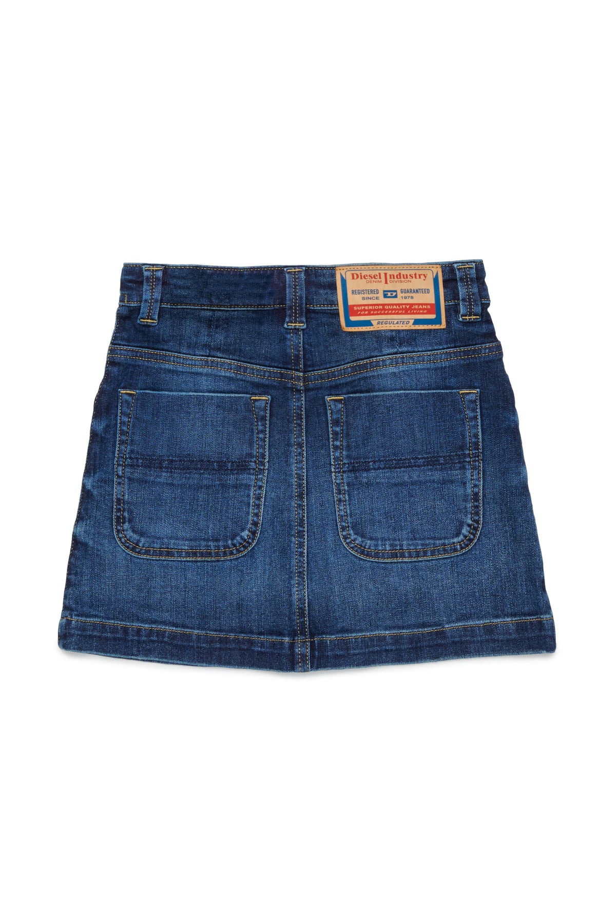 Denim mini skirt