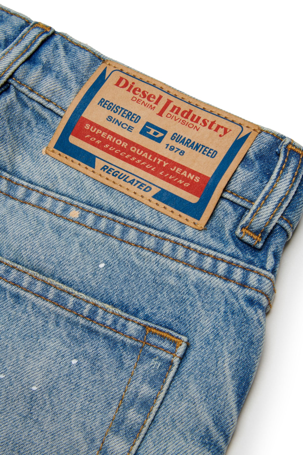 Jeans coupe regular bleu clair - D-Lucas