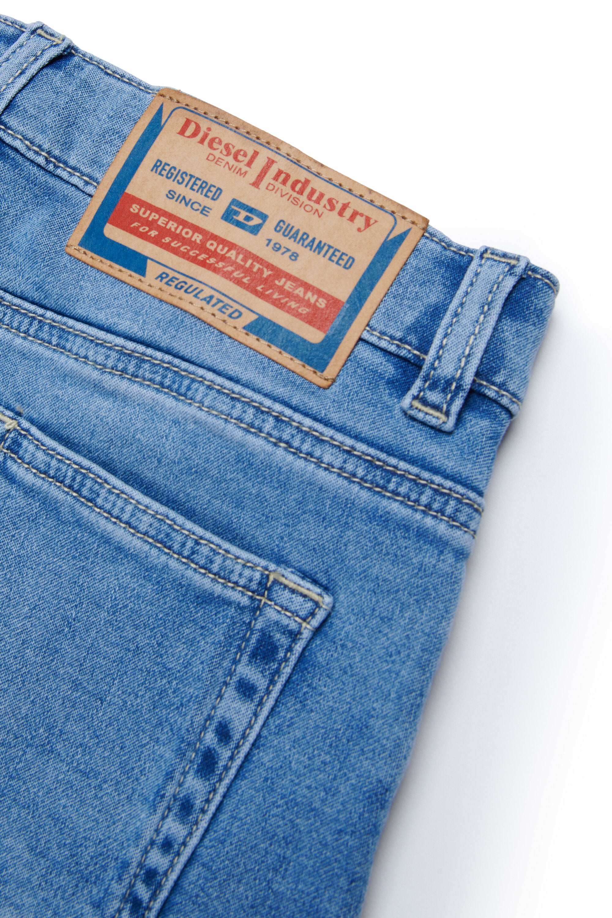 Jupe en denim cinq poches
