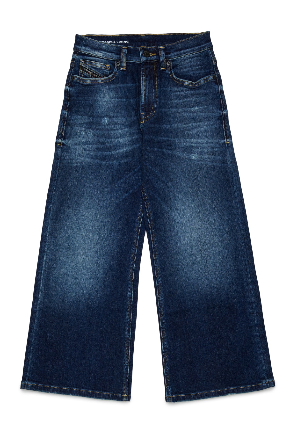 Jeans de corte holgado lavado azul medio - D-Argjx
