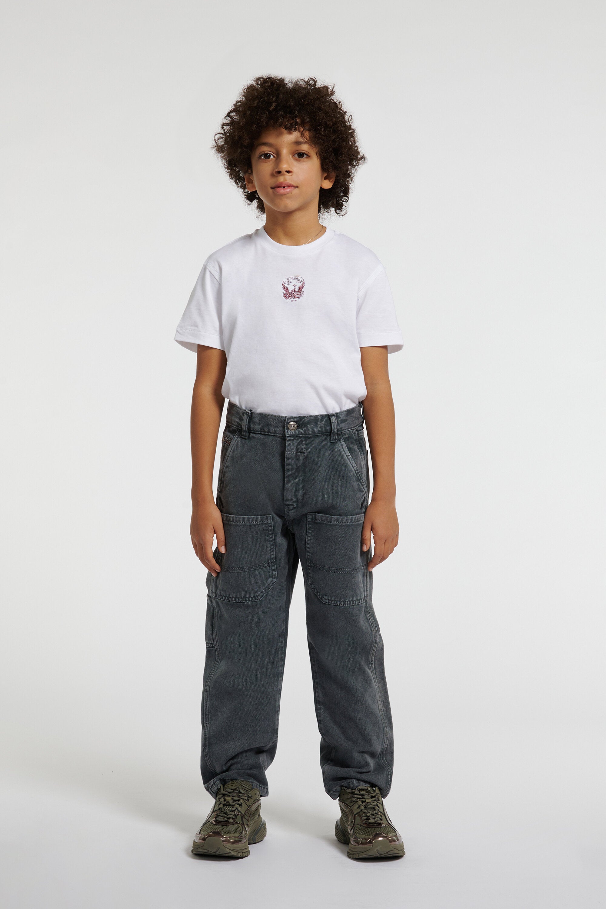 Jeans corte regular efecto lavado - D-Berr