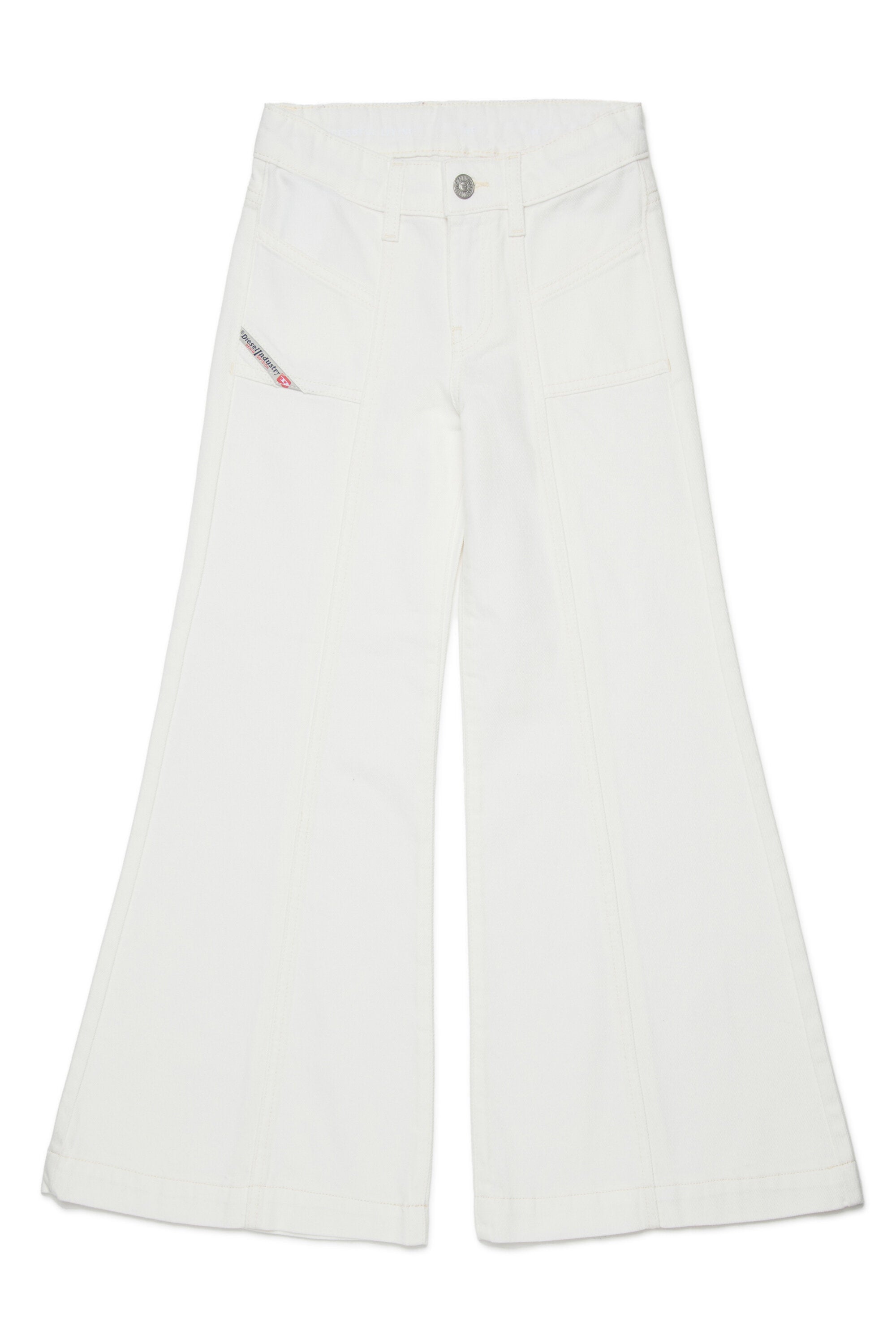 Jean flare blanc - D-Pam