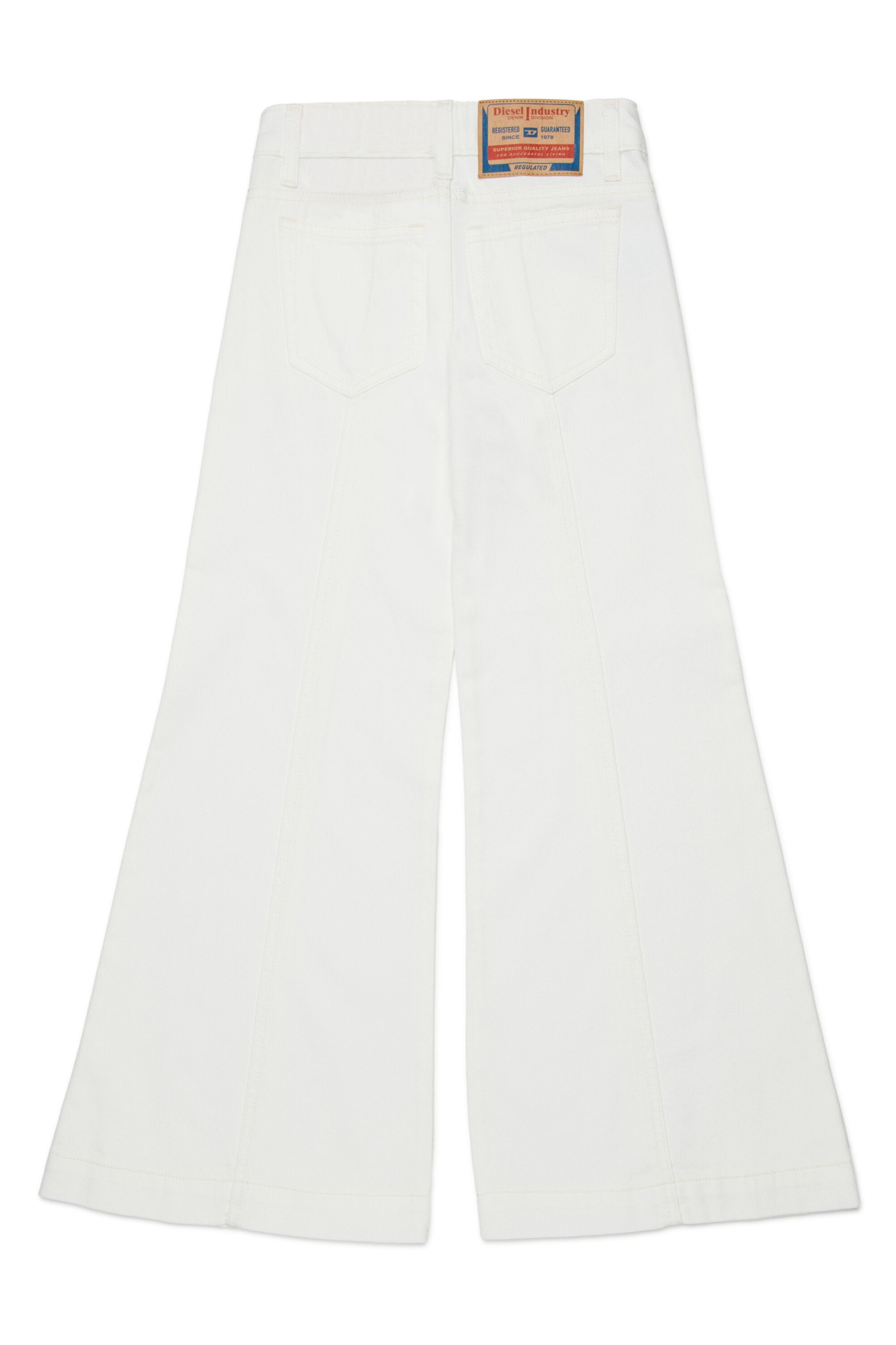 Jean flare blanc - D-Pam