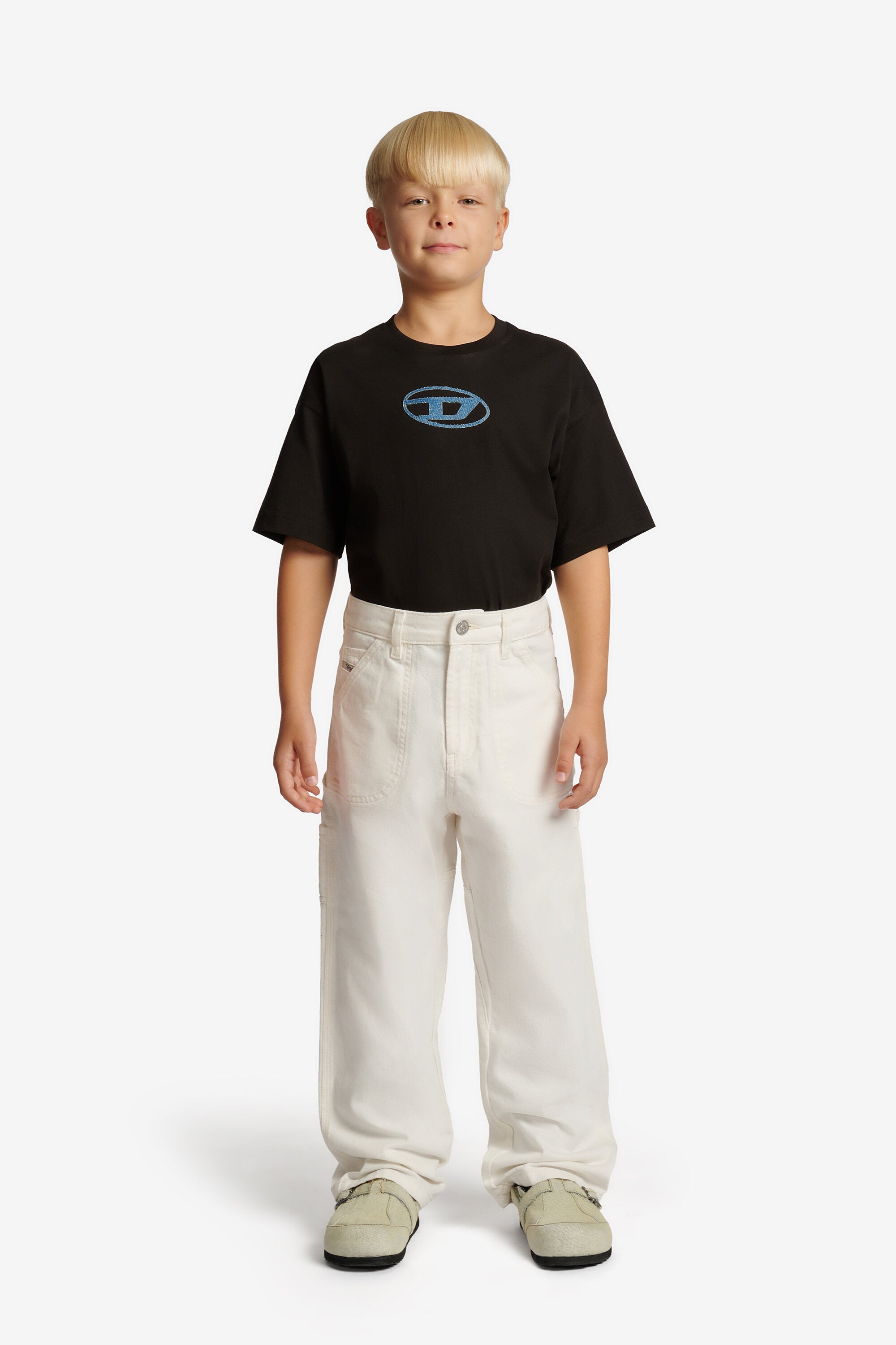 Vaqueros relaxed fit blancos - D-Bart