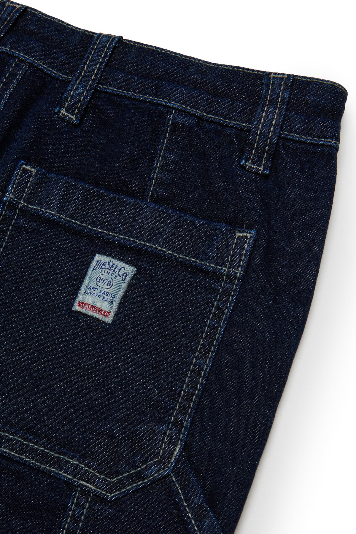 Jeans relaxed fit azul oscuro - D-Bart
