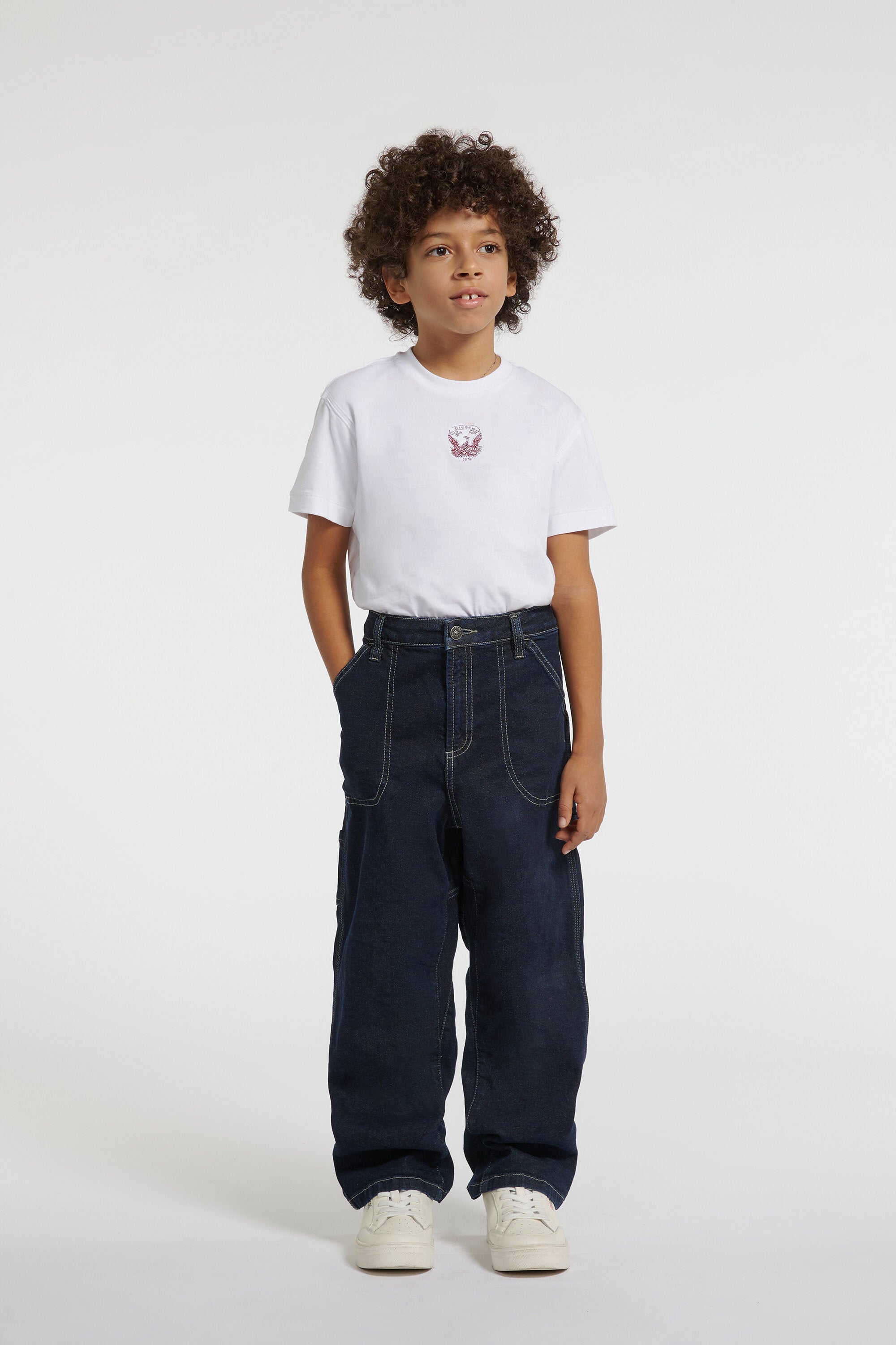 Jeans relaxed fit azul oscuro - D-Bart