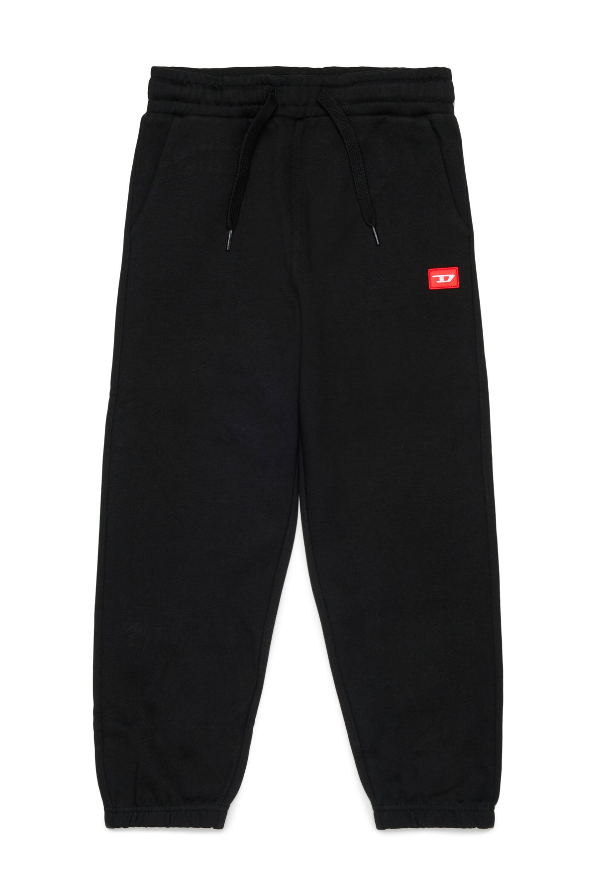 Pantalones deportivos con parche D rojo