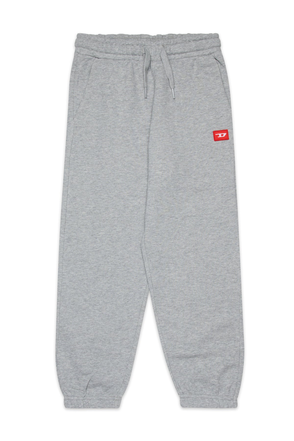 Pantalones deportivos con parche D rojo