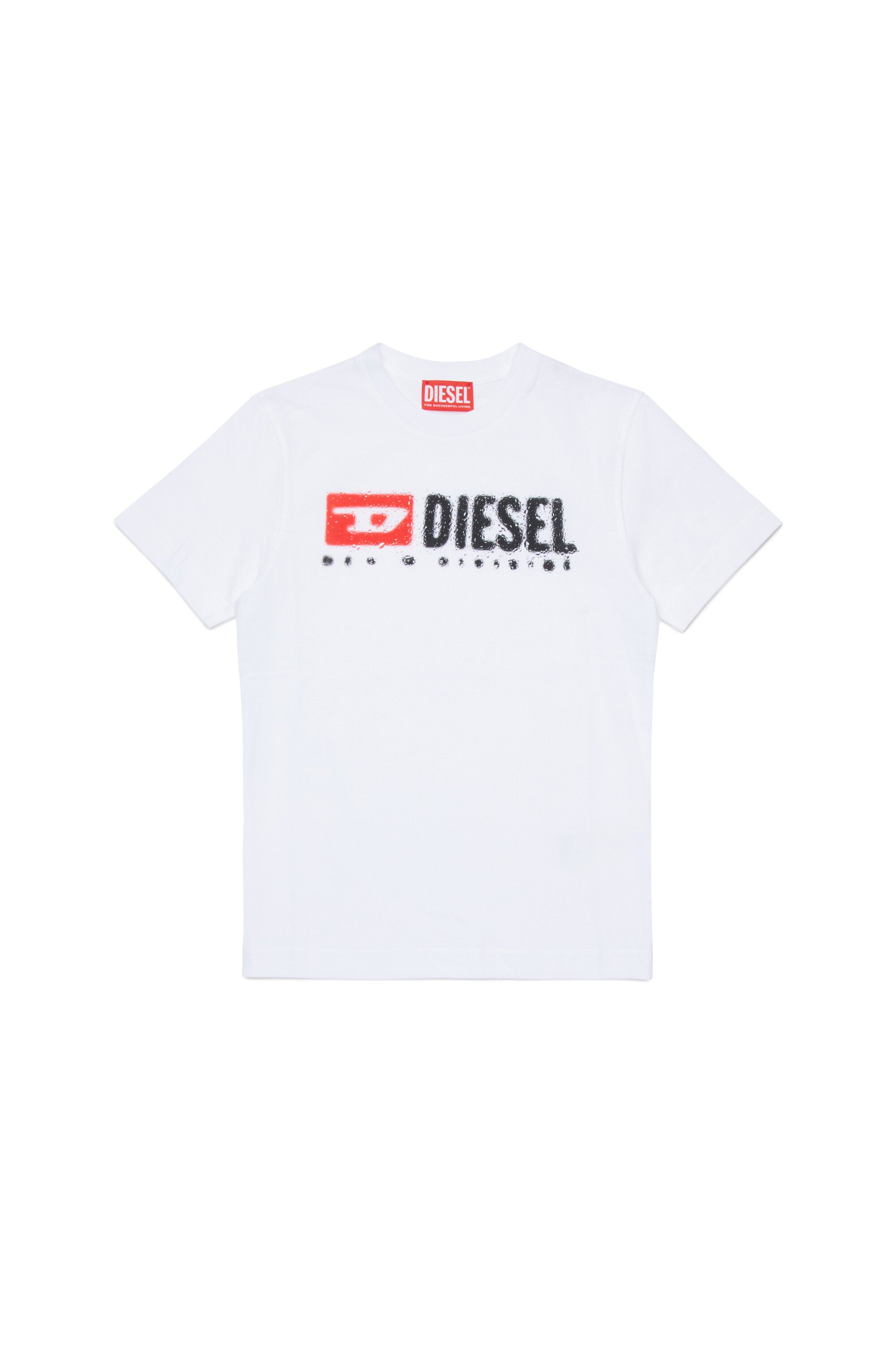 T-shirt en jersey à logo Diesel Denim Division