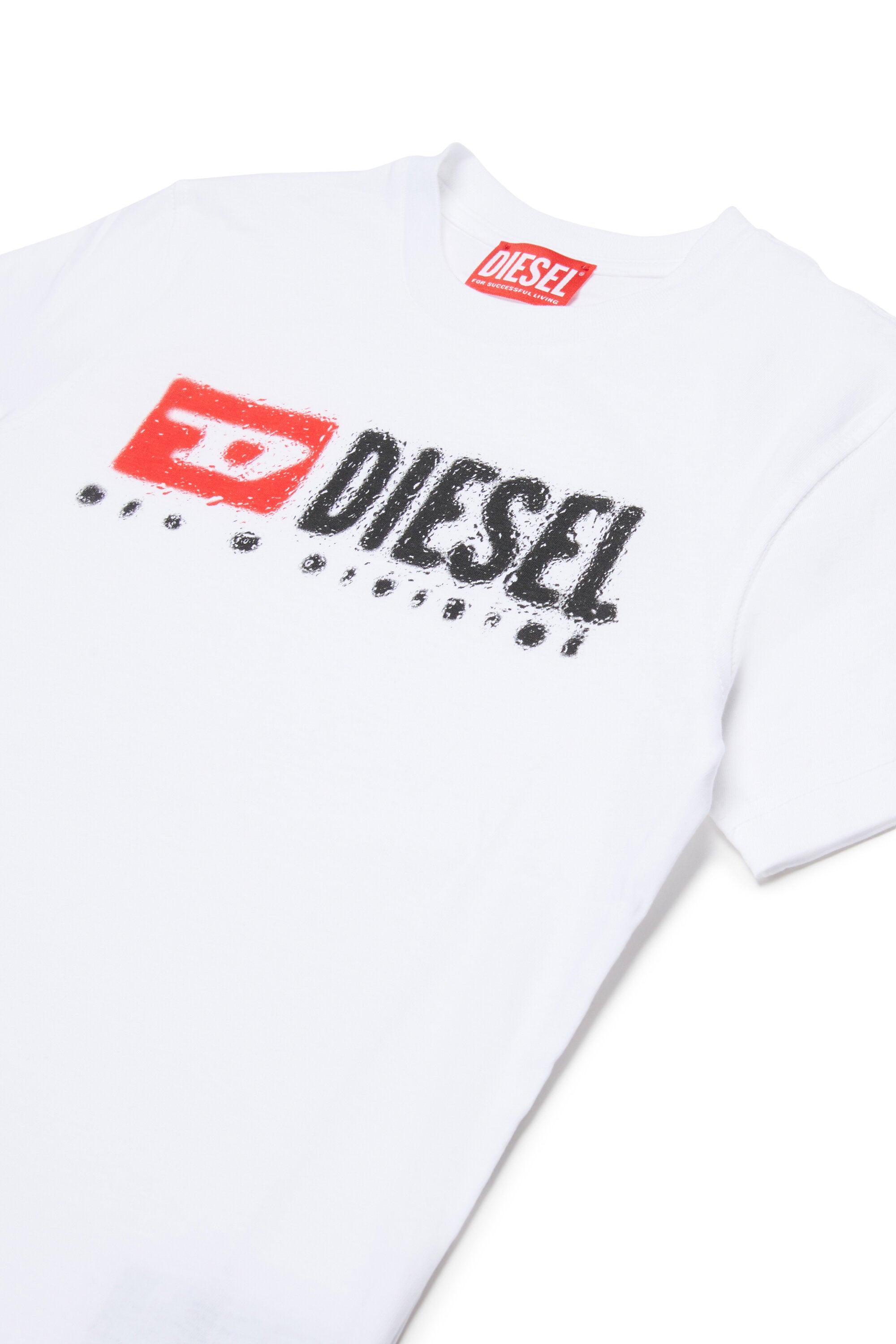 T-shirt en jersey à logo Diesel Denim Division