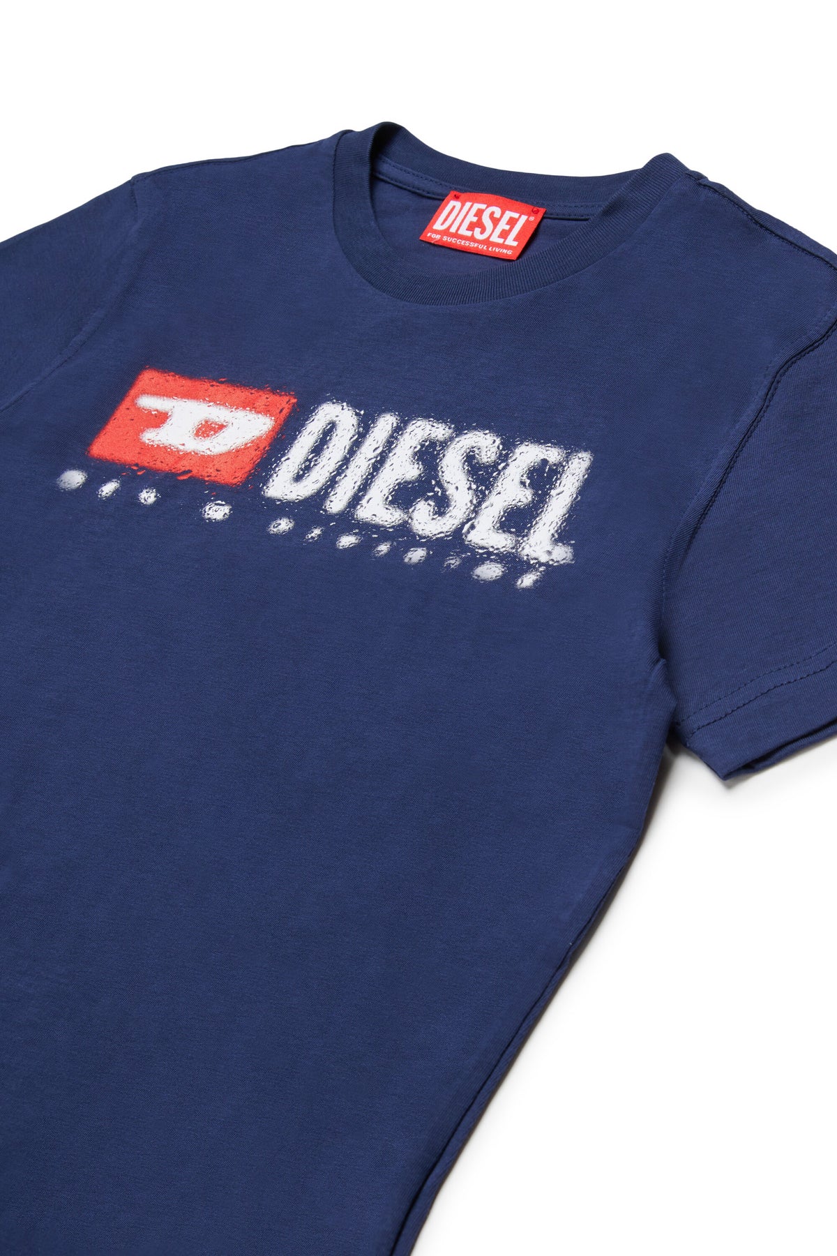 Camiseta de jersey con logotipo Diesel Denim Division
