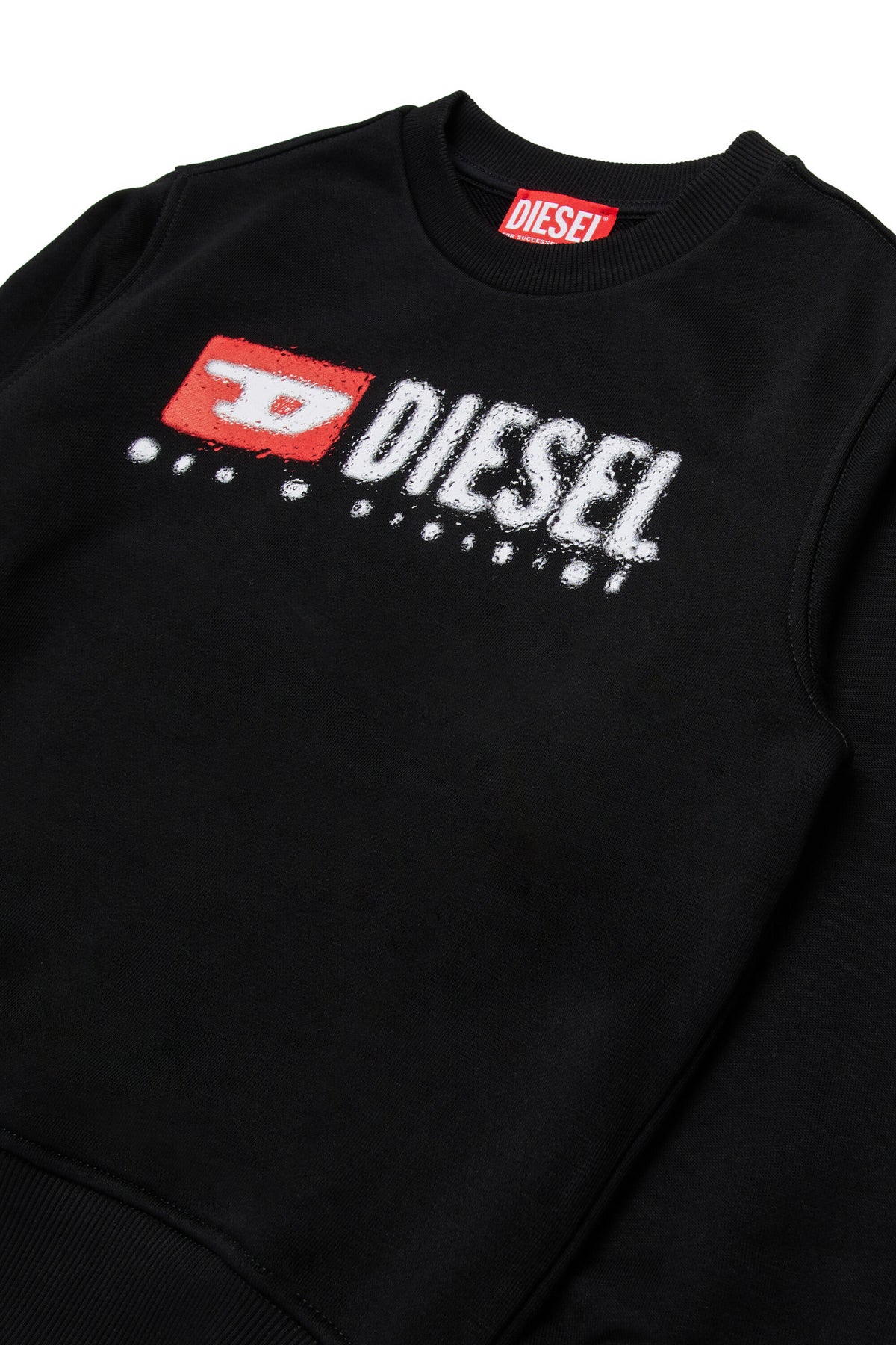Sweat-shirt à col ras du cou avec logo Diesel Denim Division