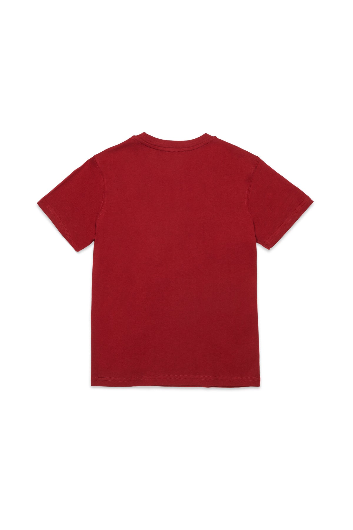 Camiseta de jersey con parche D rojo
