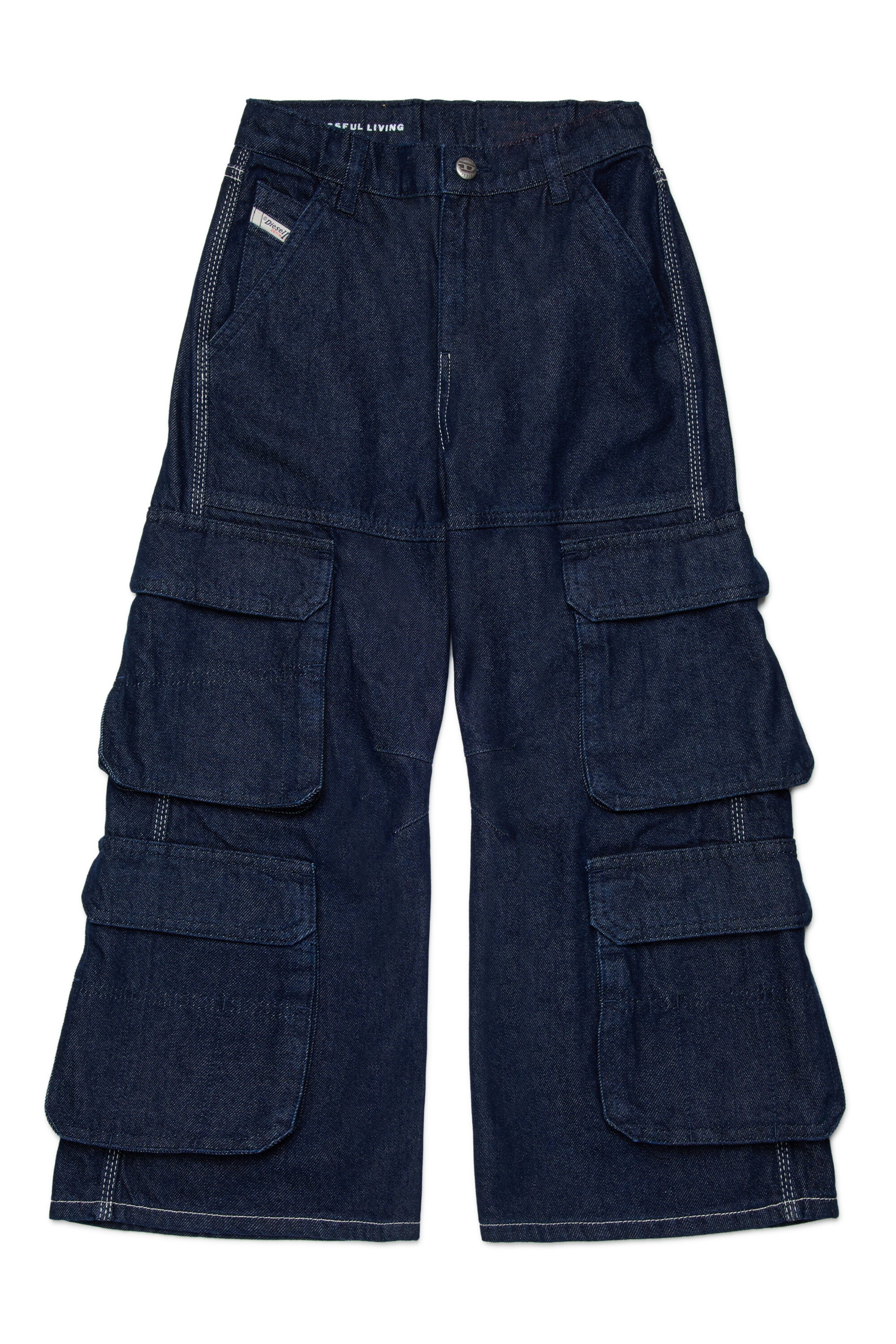 Jean cargo coupe décontractée - D-Argix