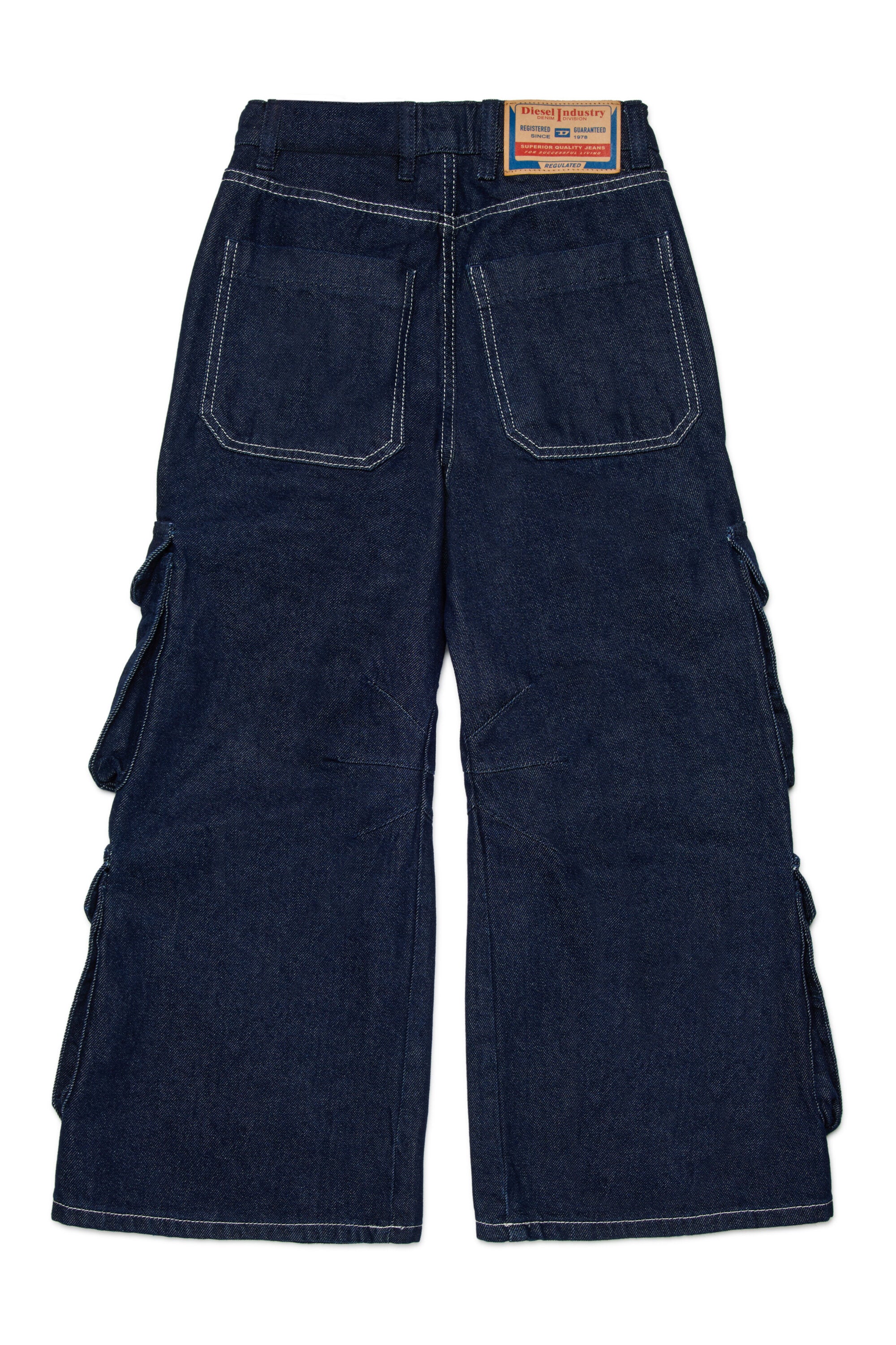 Jean cargo coupe décontractée - D-Argix