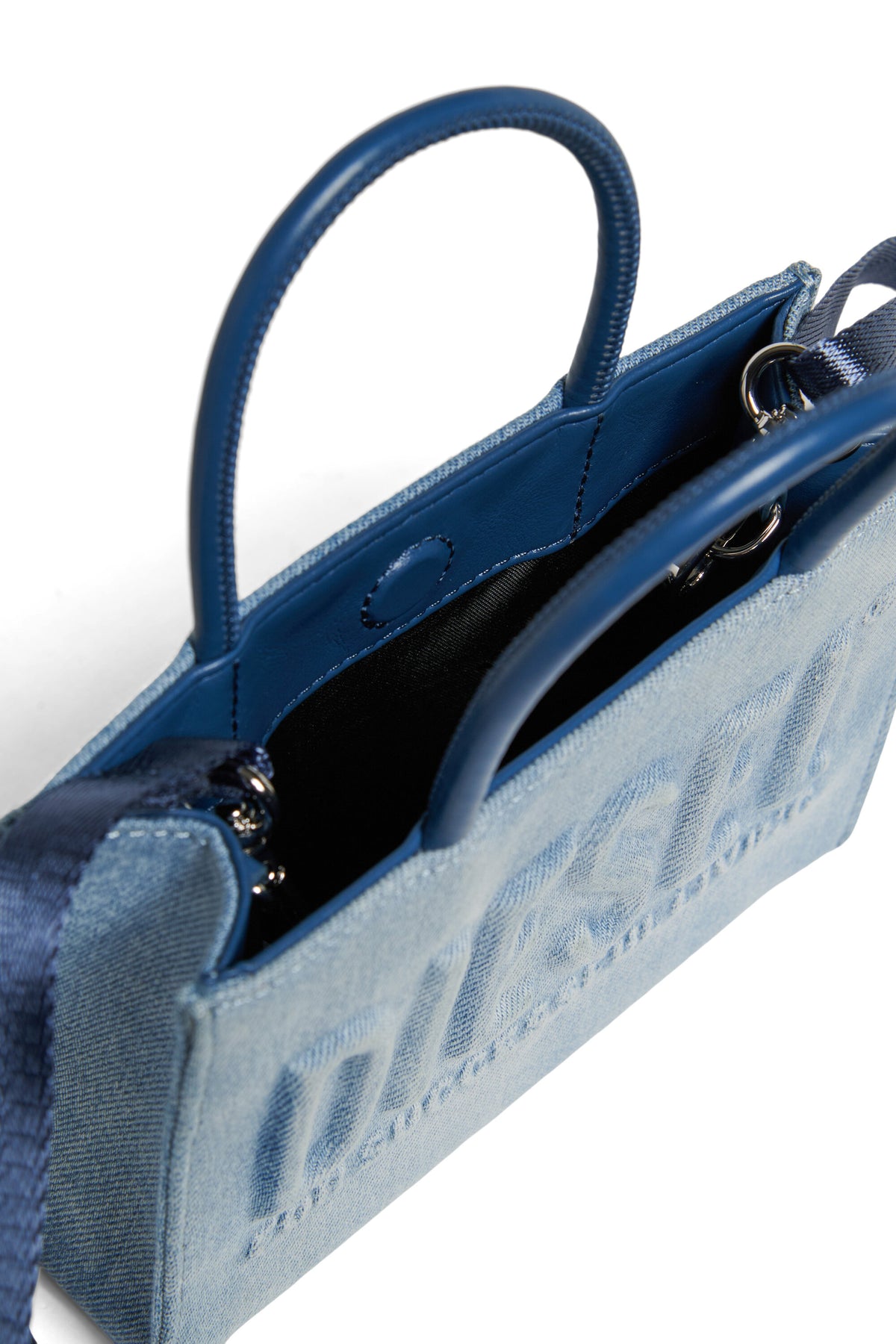 Bolso mini con logo frontal