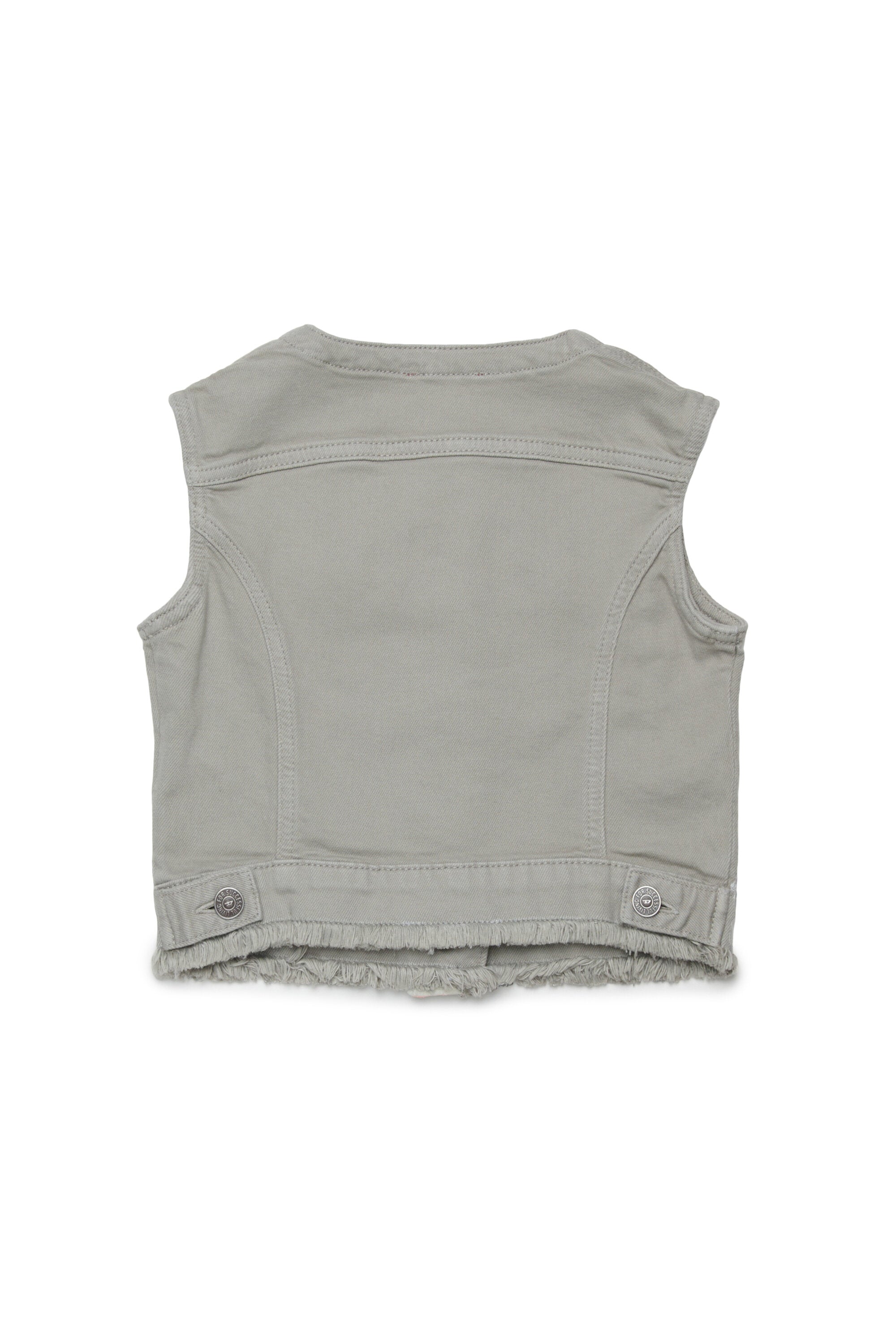 Chaqueta sin mangas con logo