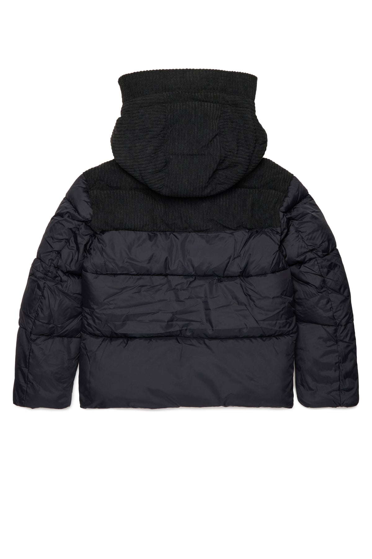Chaqueta acolchada con logotipo