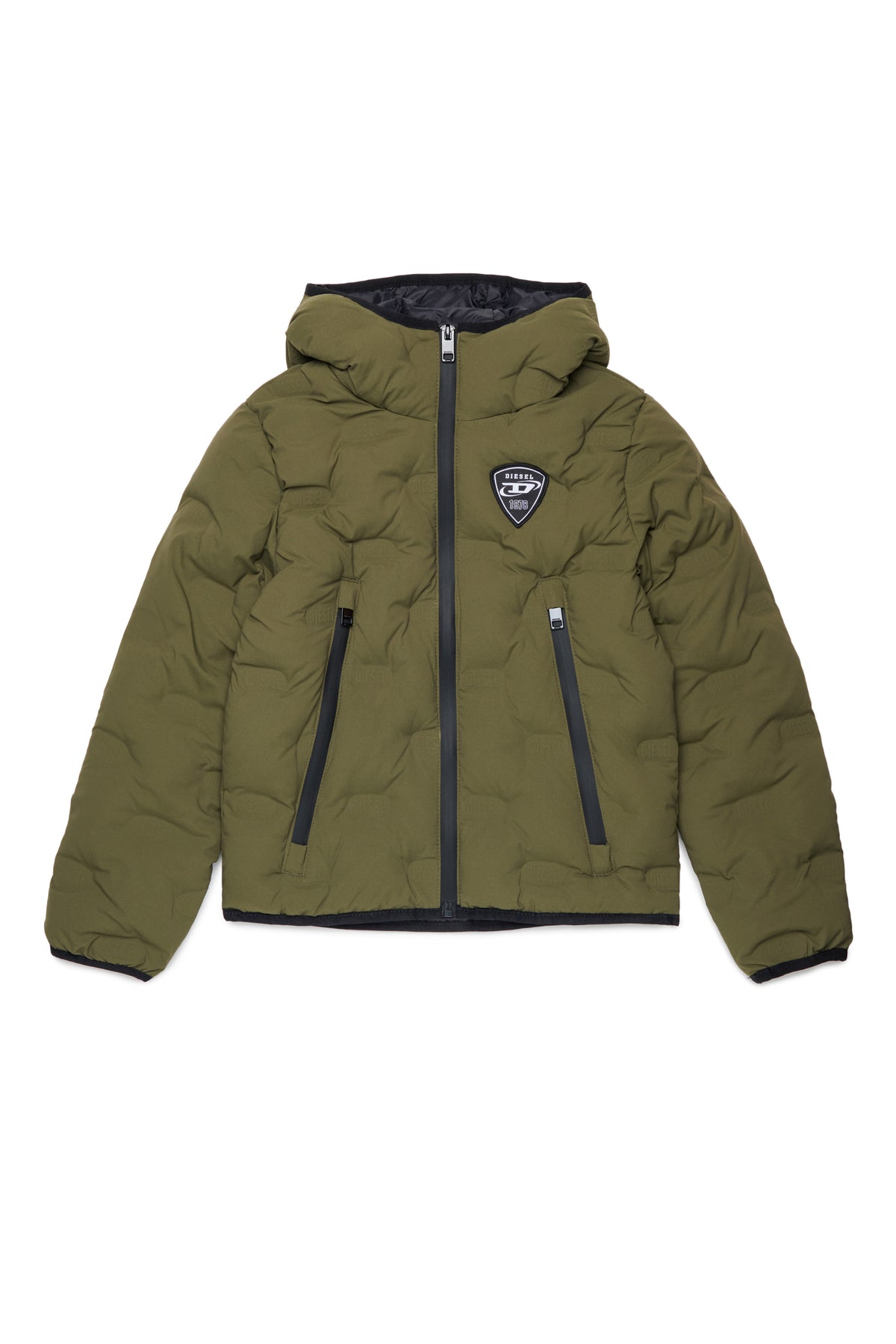 Veste matelassée avec logo