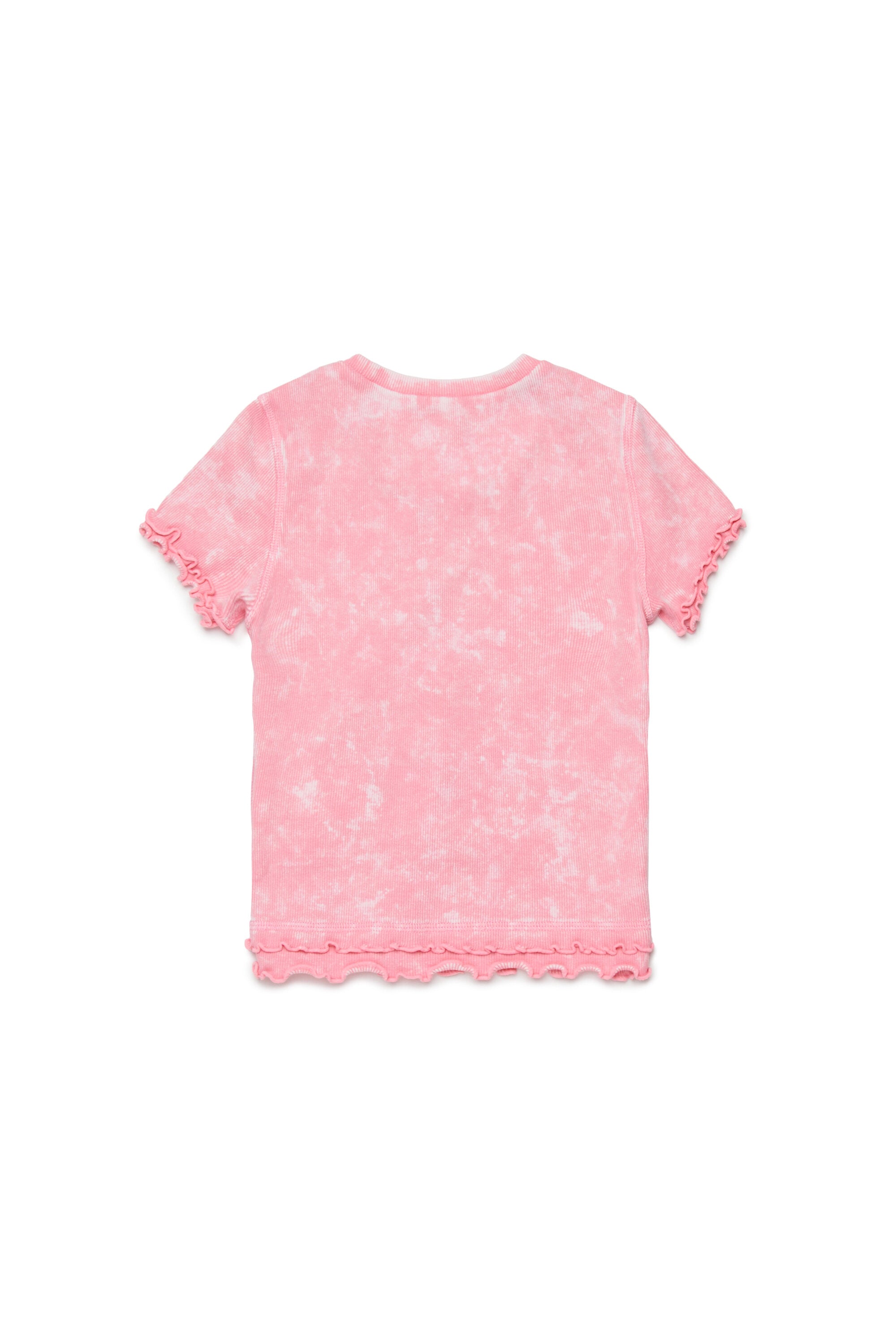 Camiseta de cuello redondo con logo
