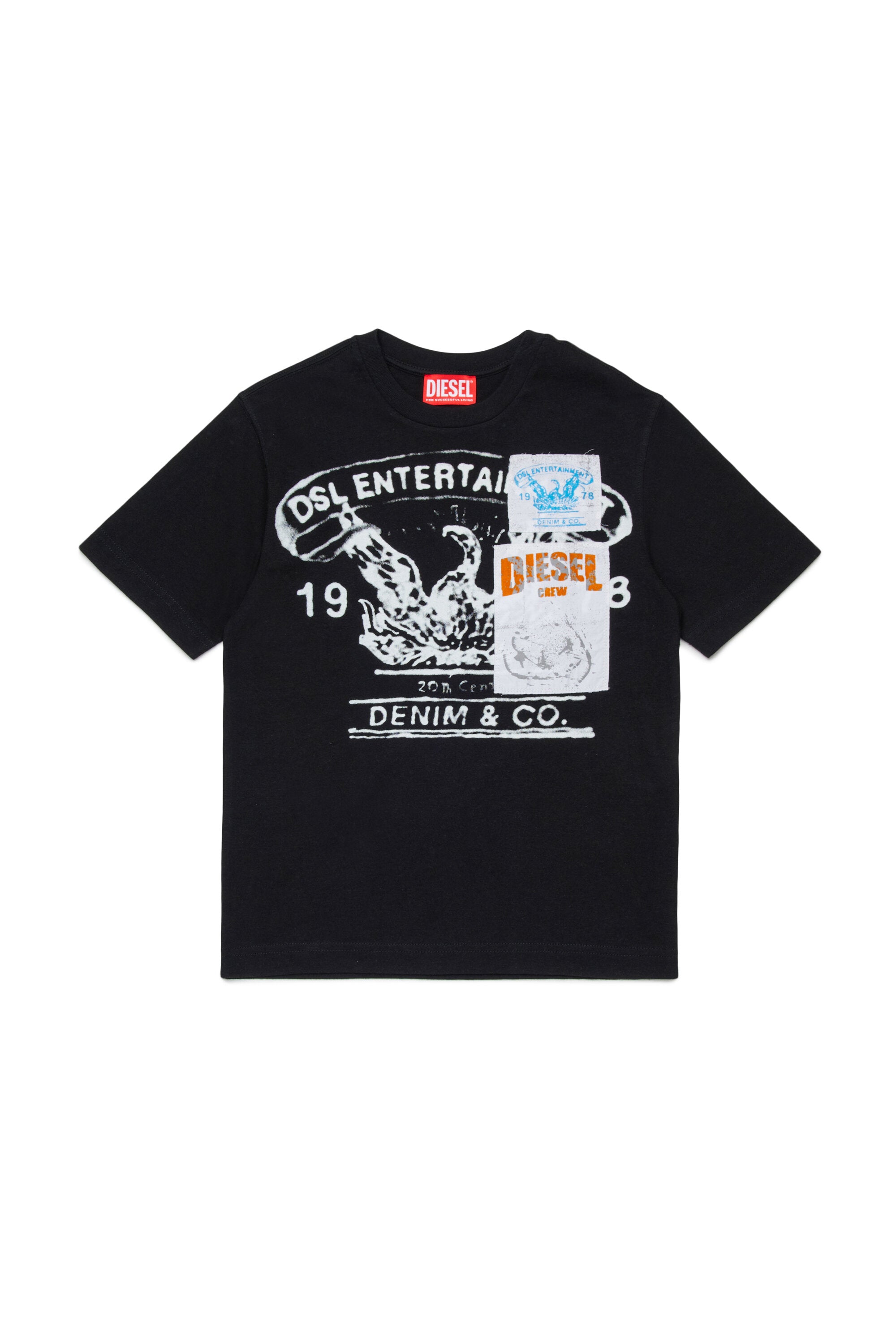 Camiseta con logo estampado