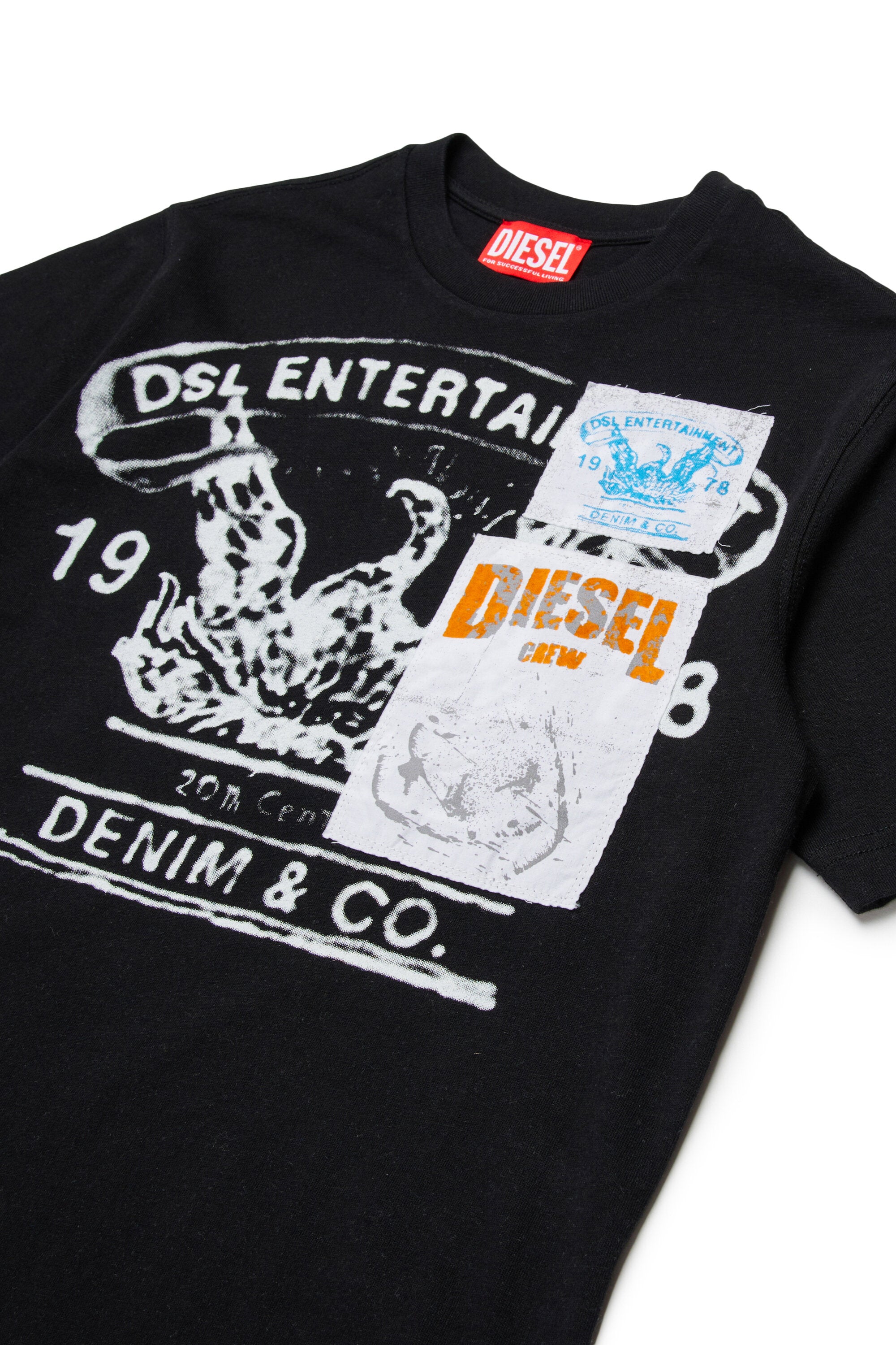 Camiseta con logo estampado