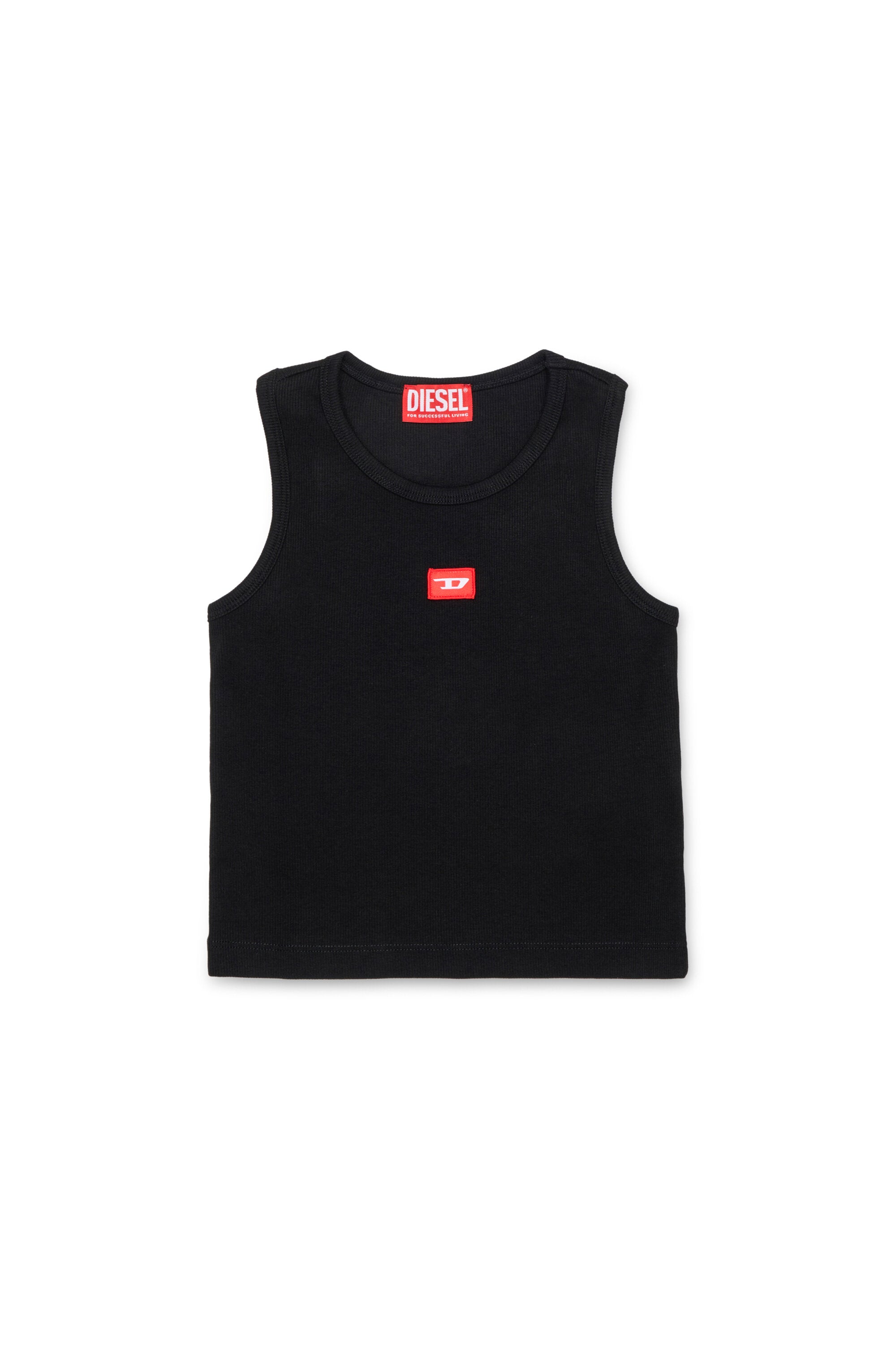 Camiseta sin mangas con logo