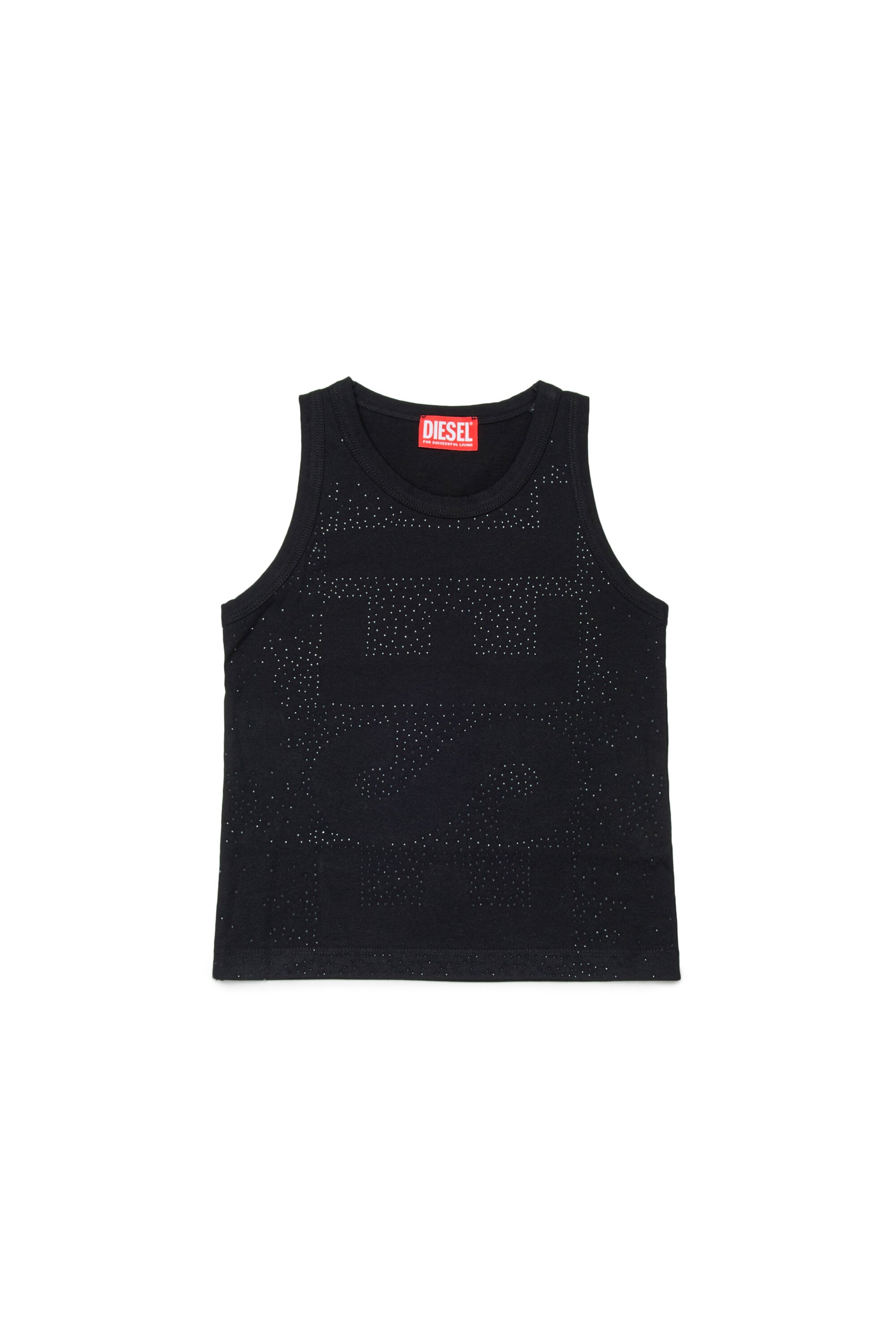 Camiseta sin mangas con logo