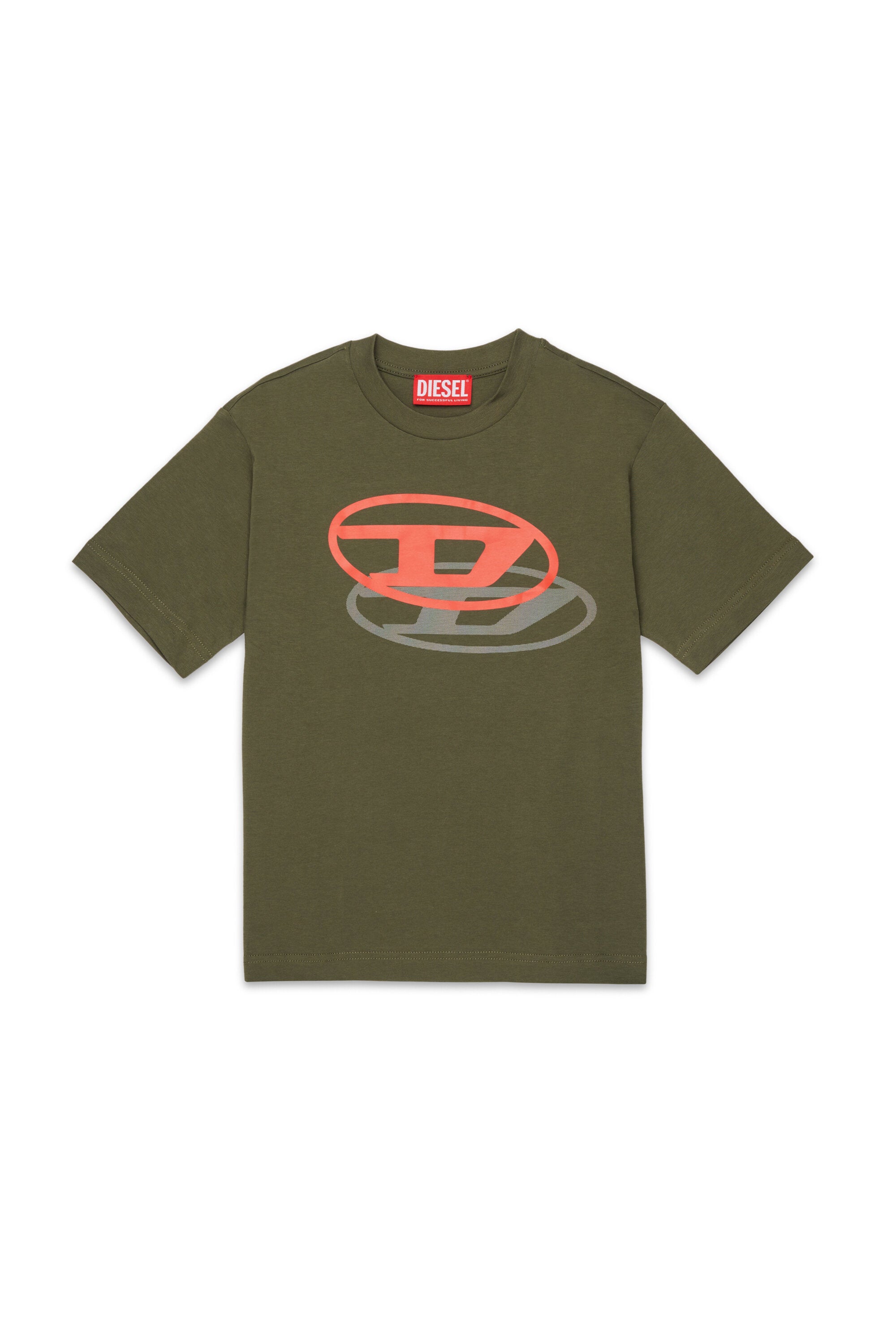 T-shirt avec logo Oval D imprimé