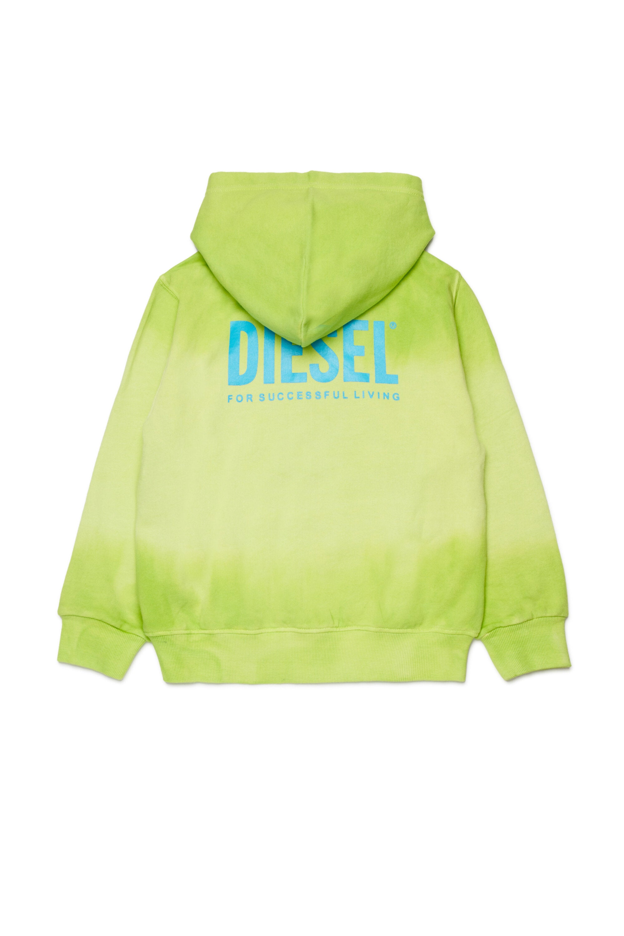 Fully zip sweatshirt with printed logo