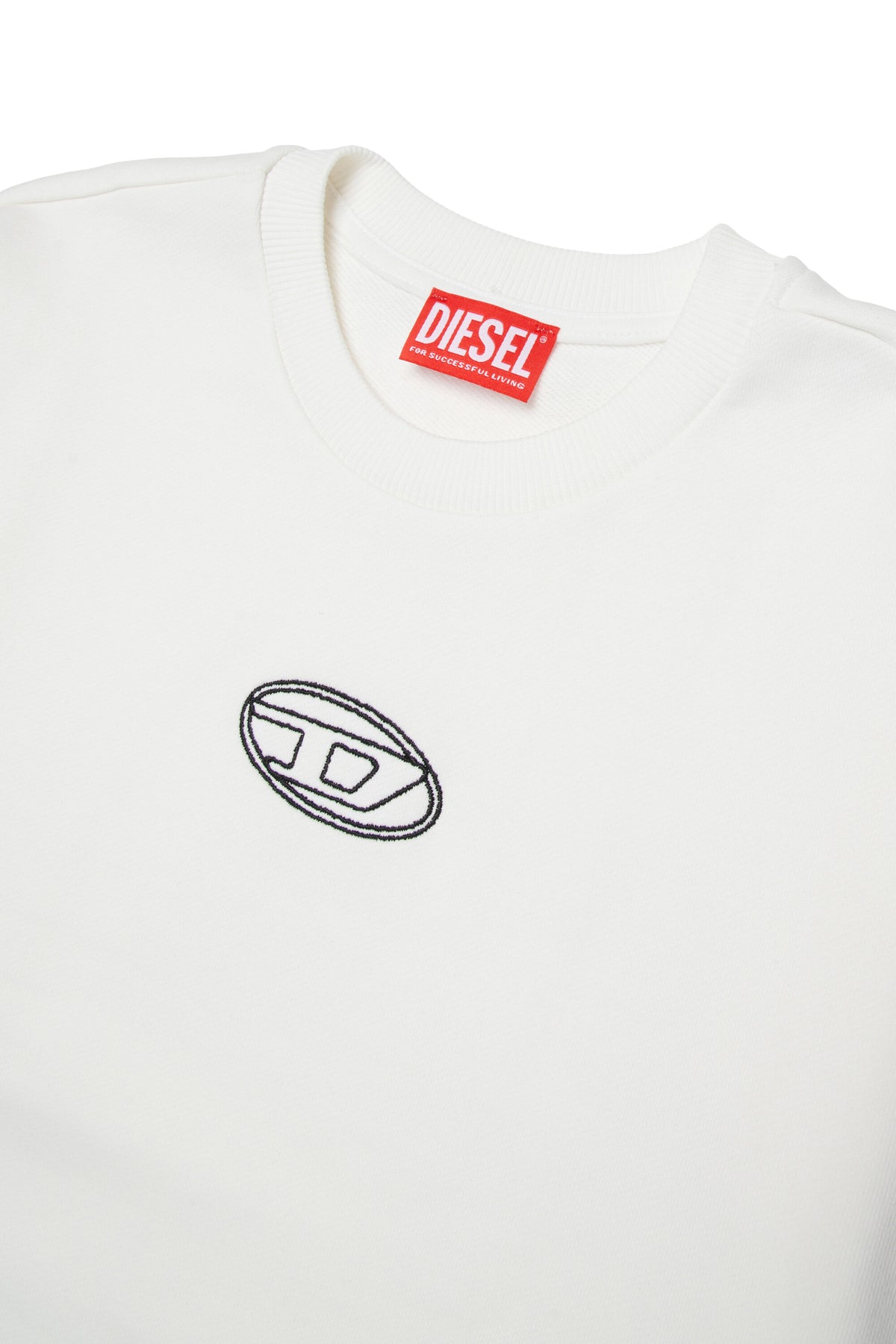 Crew neck sweatshirt with logo