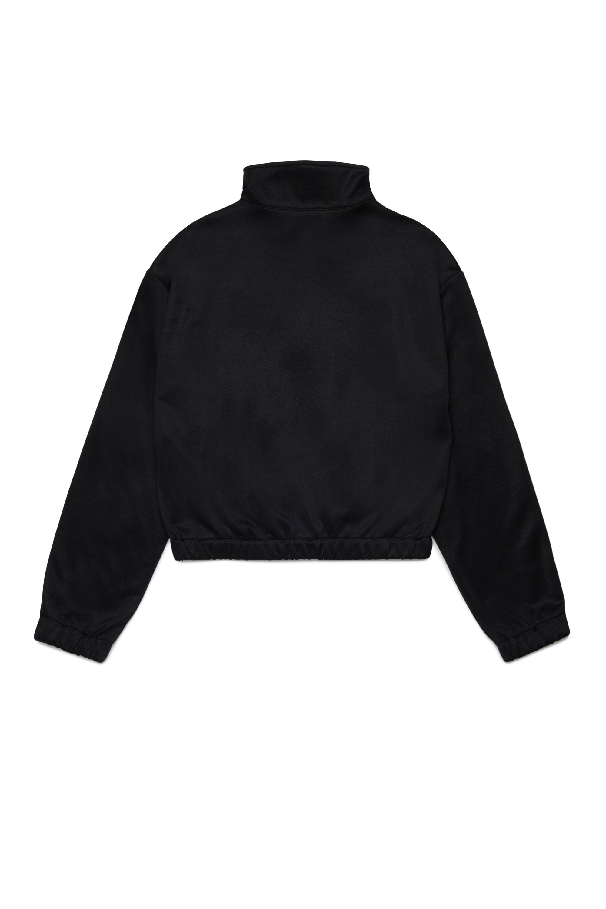 Sudadera con cremallera completa y logo
