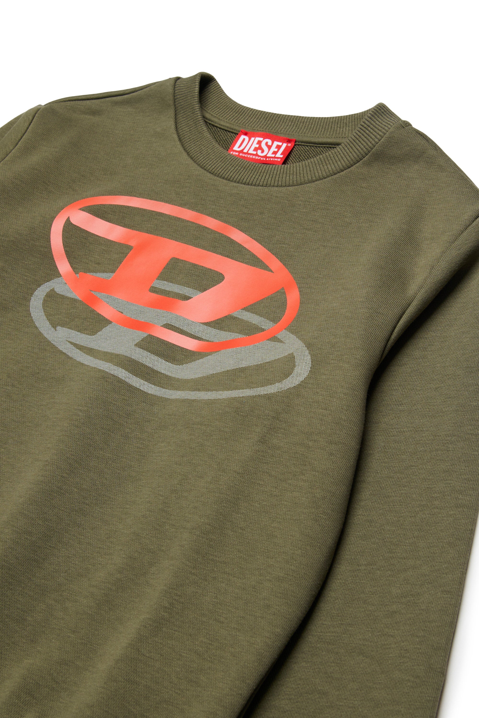 Sweat-shirt à col rond avec logo