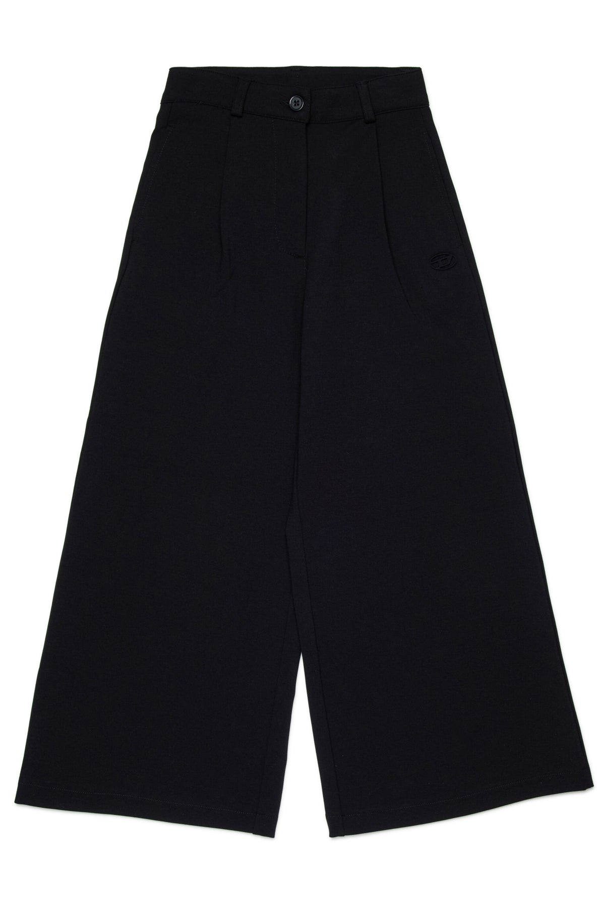 Pantalones formales con logo Oval D