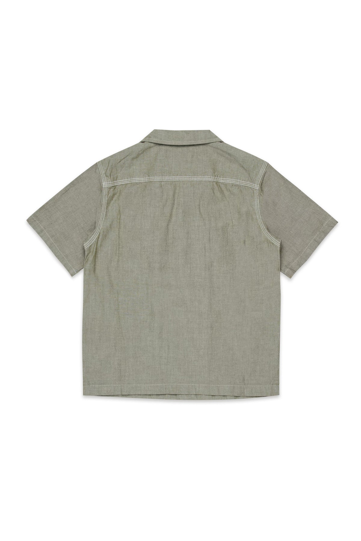 Short-sleeved shirt with logo