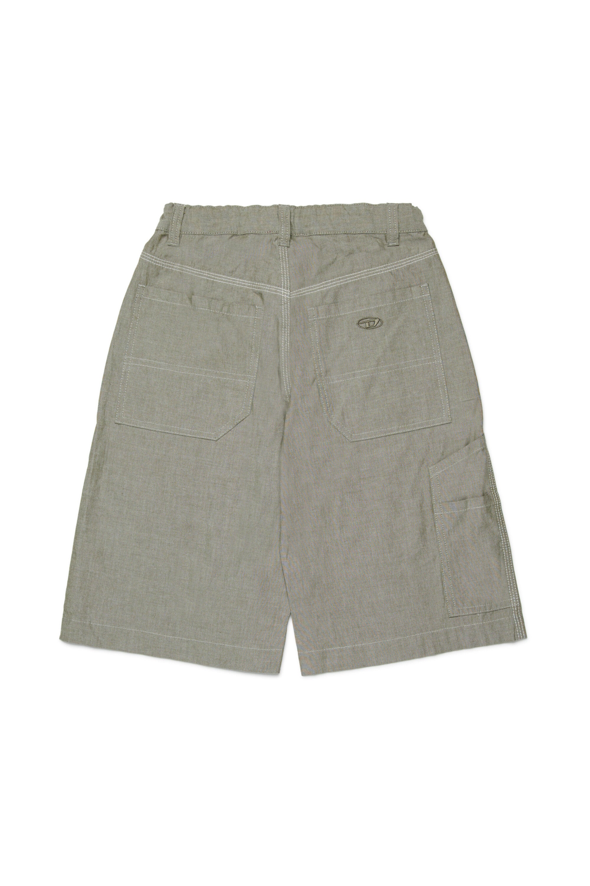Short cargo avec logo