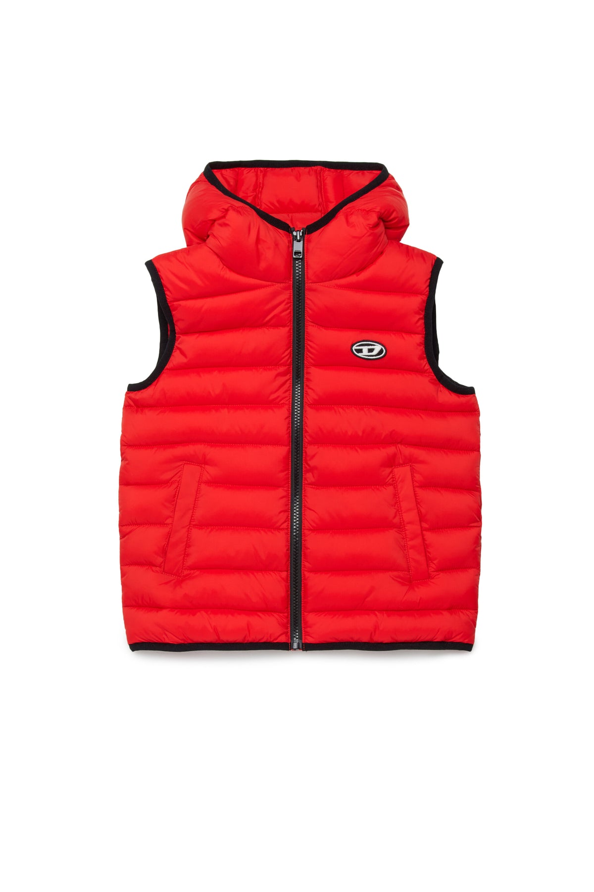 Veste matelassée avec logo imprimé