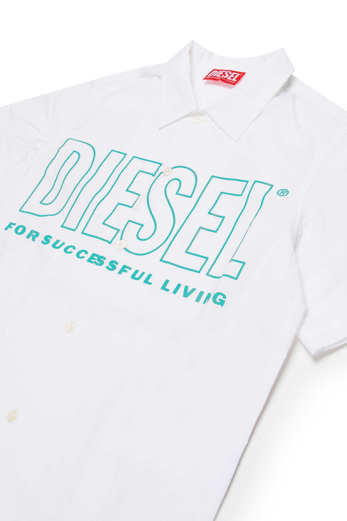Chemise à manches courtes avec logo