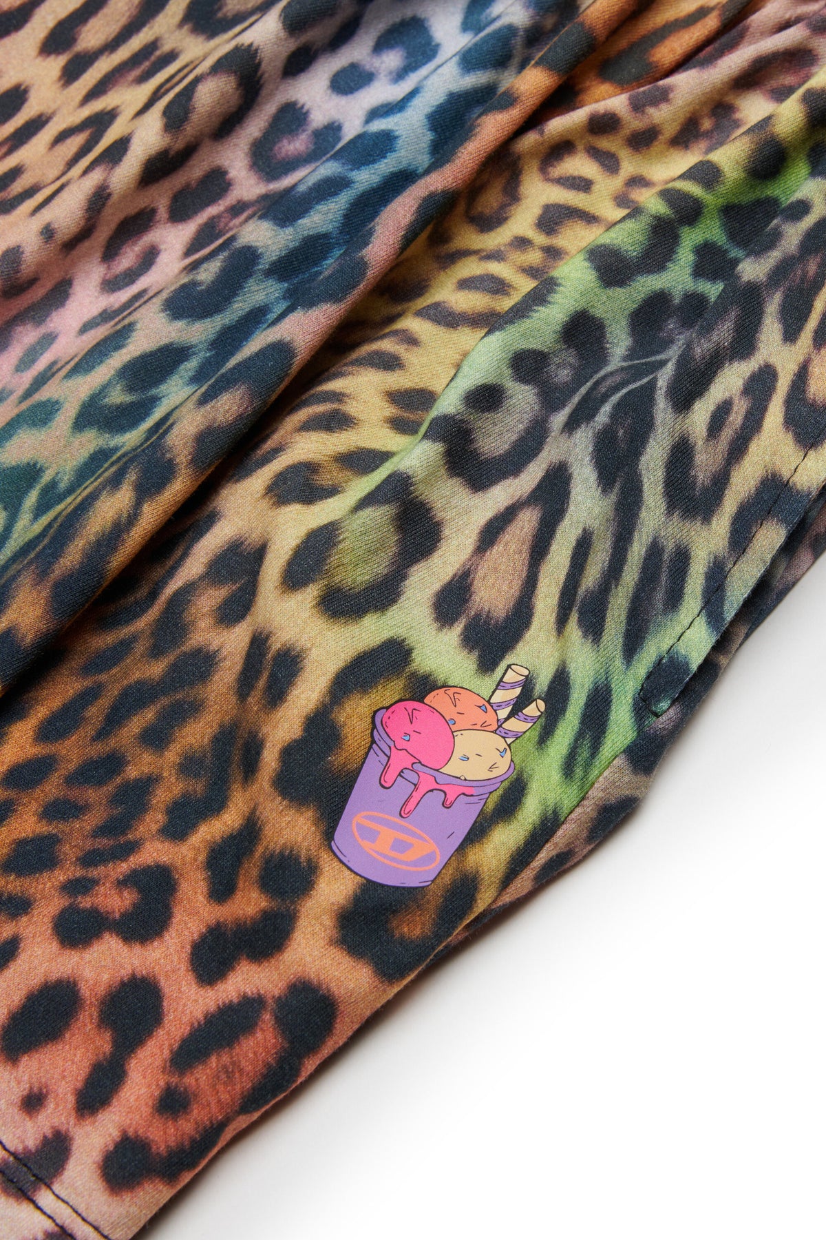 Pantalones cortos de felpa con logo