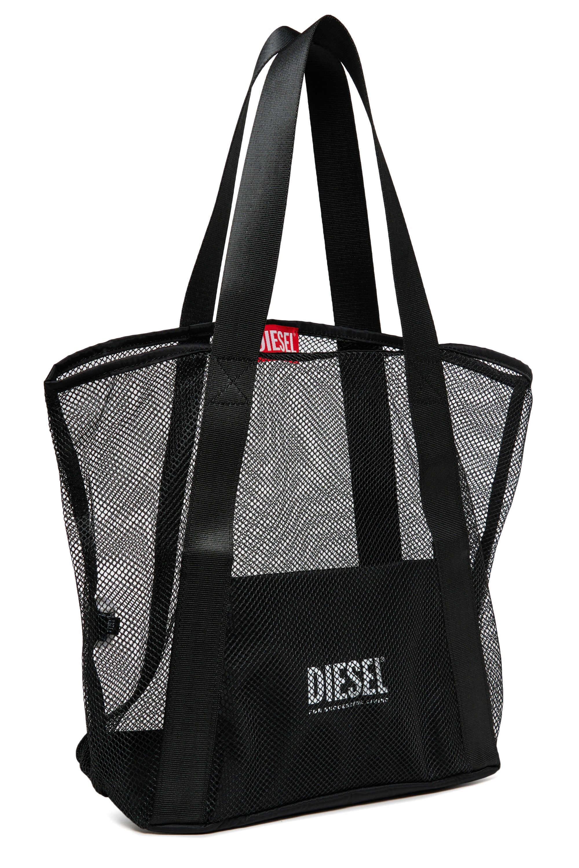 Shoulder bag with logo