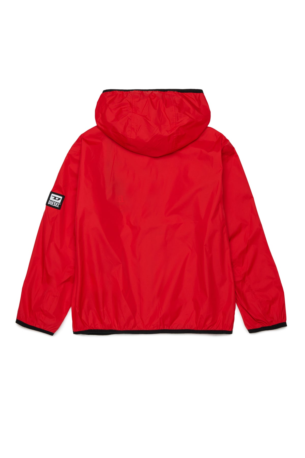 Windbreaker with printed logo