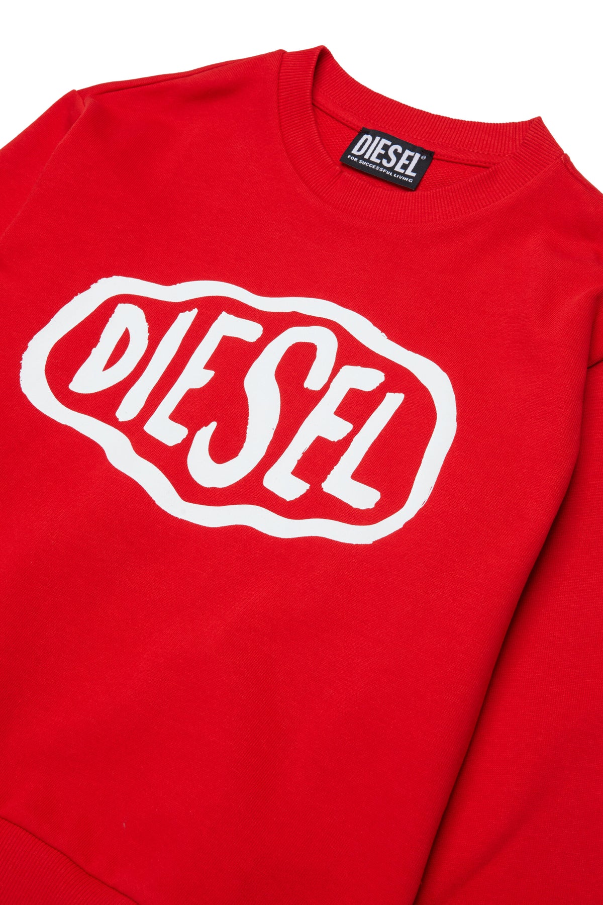 Sudadera de cuello redondo con logotipo