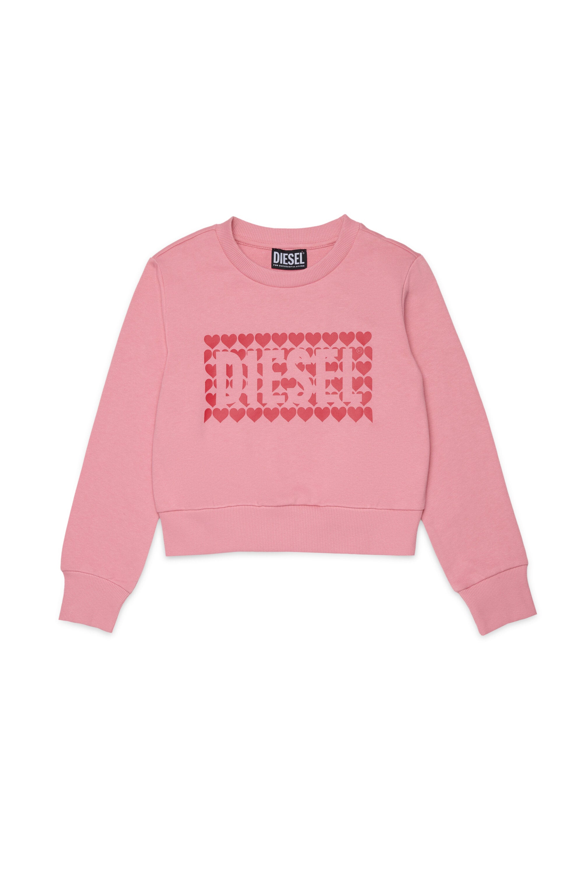 Sudadera con cuello redondo y logo