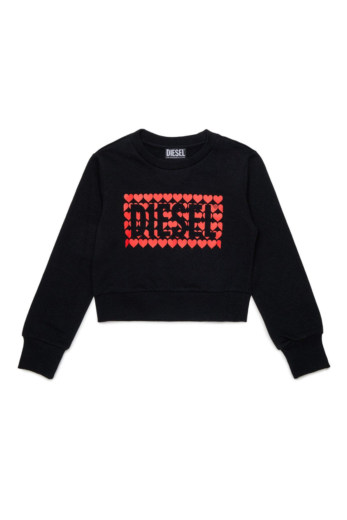 Sudadera con cuello redondo y logo