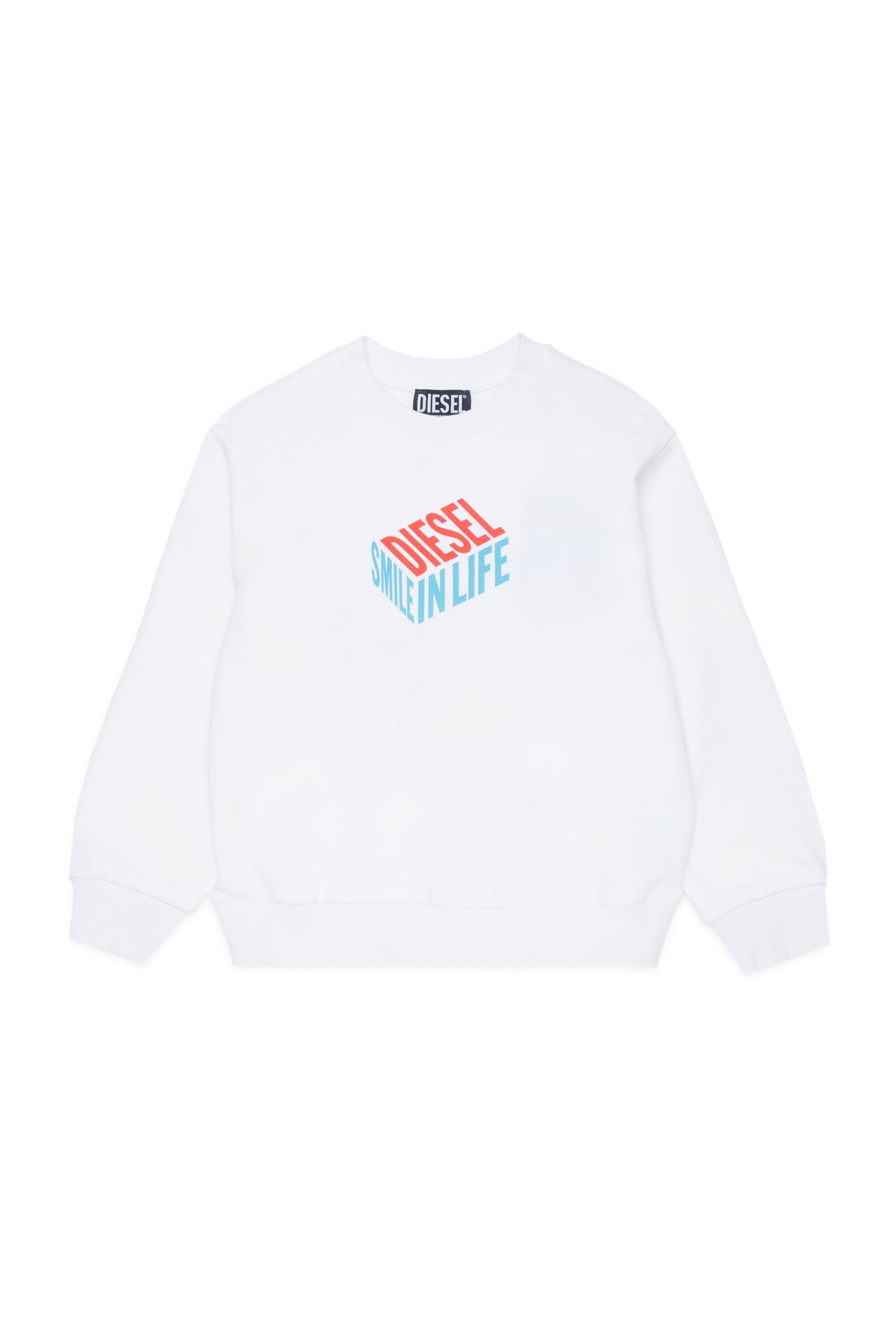 Sweat-shirt à col rond avec logo