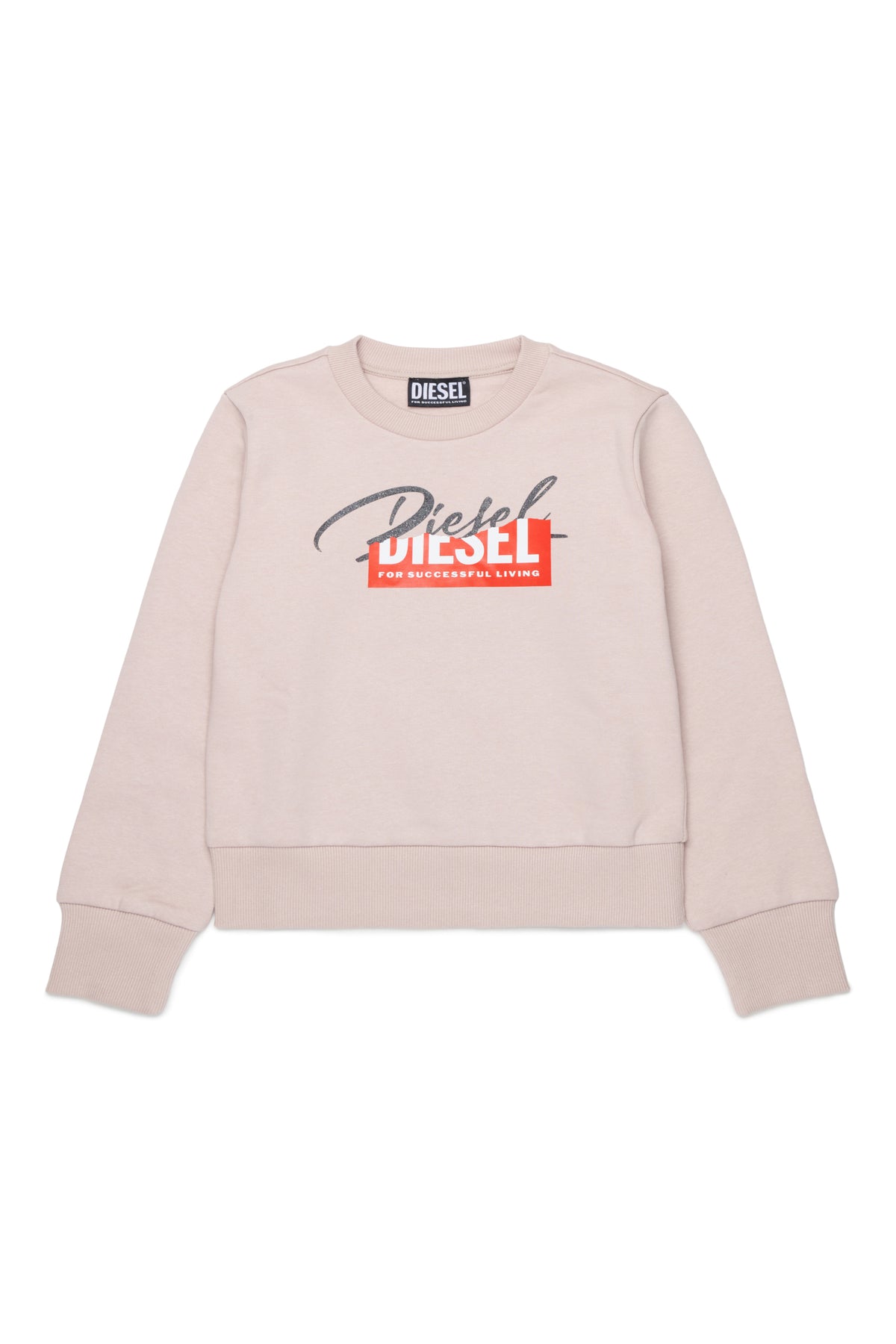 Sweat-shirt col rond avec logo