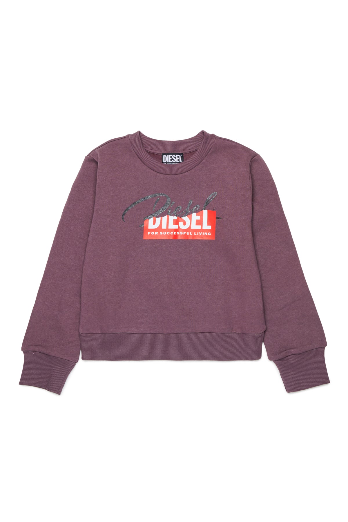 Sweat-shirt col rond avec logo