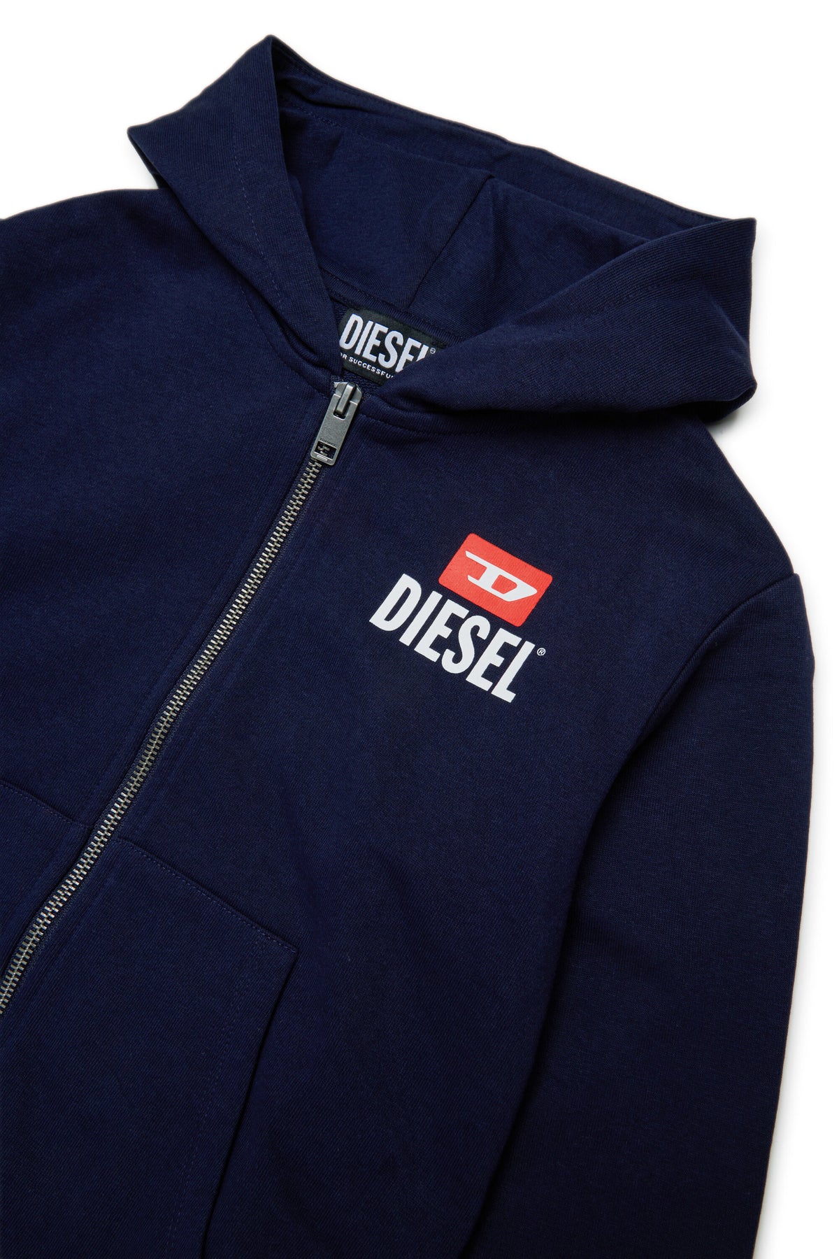 Sweat-shirt zippé intégralement avec logo