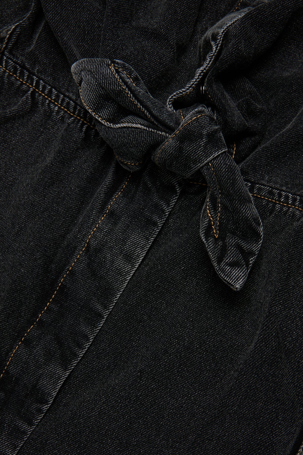 Robe en denim avec logo